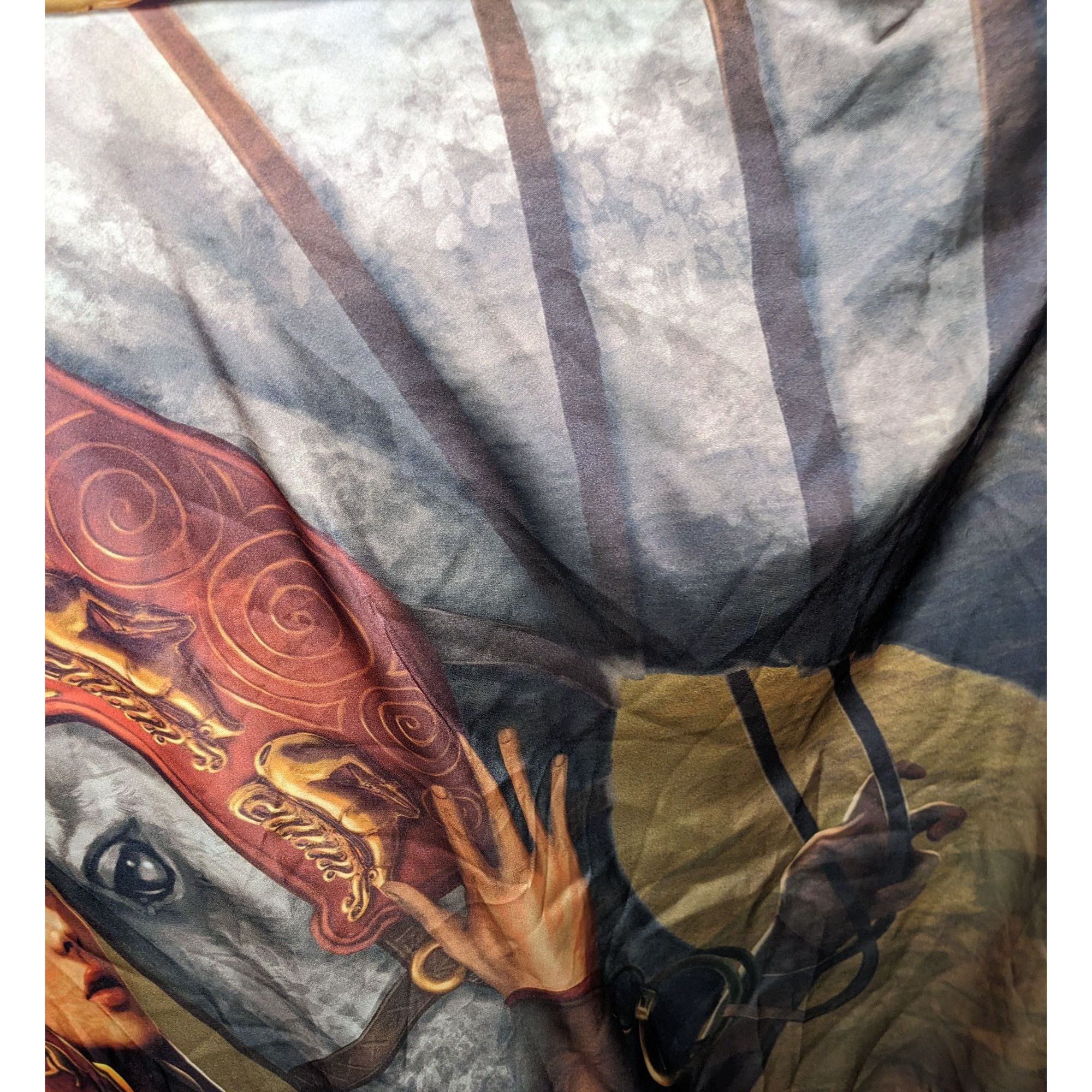 Other Art History Horse And Rider Printed Scarf Size ONE SIZE - 8 Thumbnail