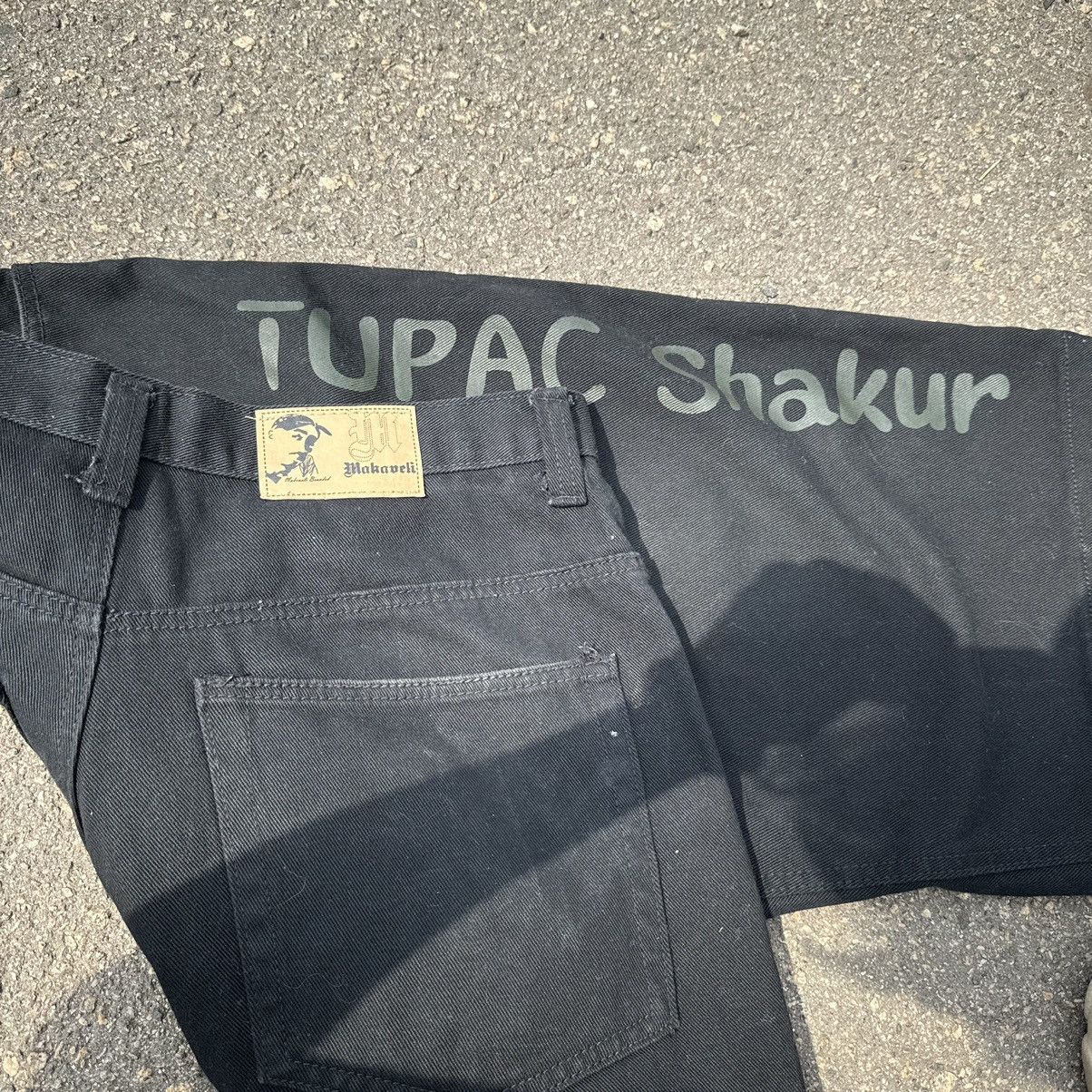 Eminem vintage 2pac shakur shorts y2k rap shorts tupac shakur Size US 32 / EU 48 - 5 Thumbnail