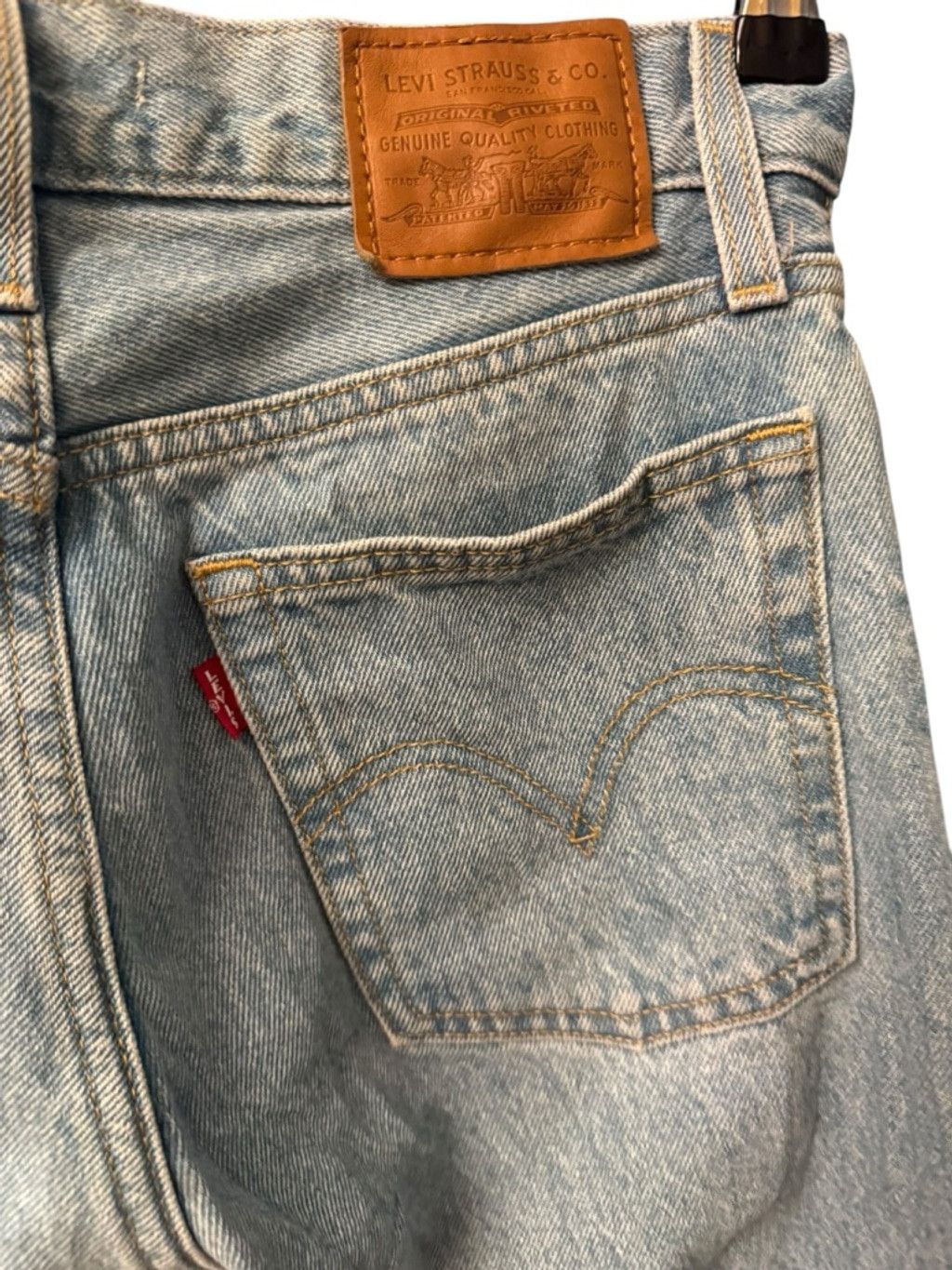 Levi's Levi's Premium Wedgie Straight Jeans -25x28 Size 25" / US 0 / IT 36 - 7 Thumbnail
