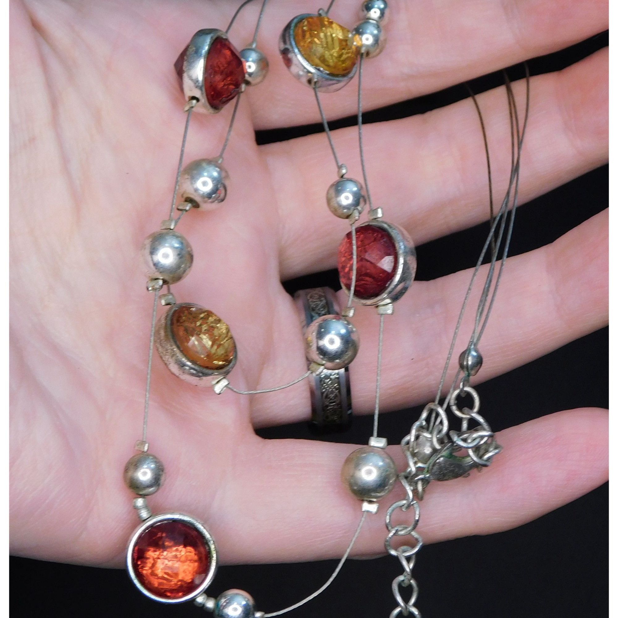 Other Fall Celestial Floating Gem LayeredNecklace Size ONE SIZE - 2 Thumbnail