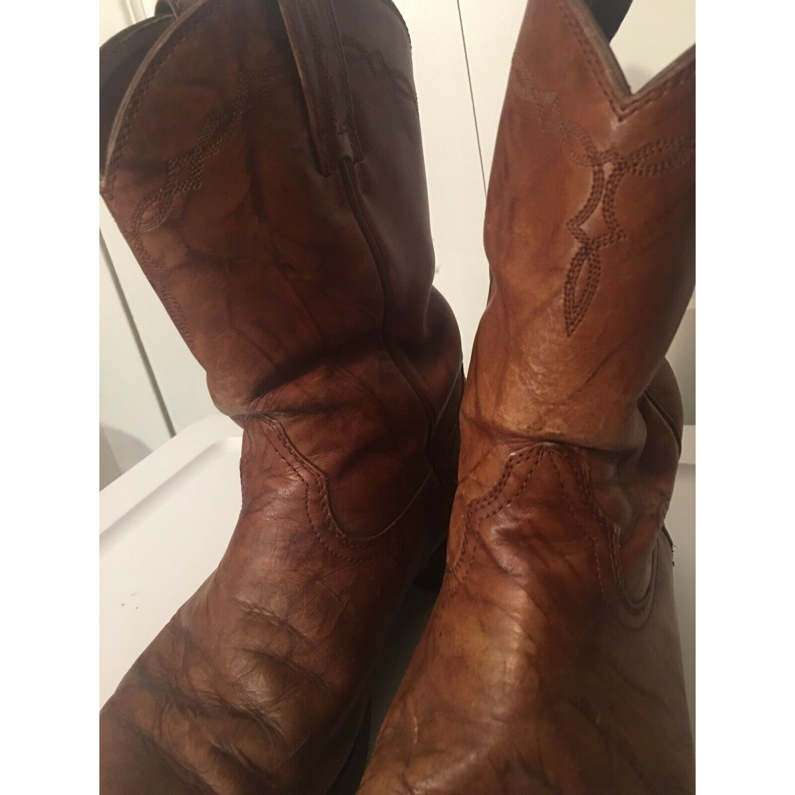 Ariat Ariat Brown Leather Boots Men’s Sz 8 D Style No 35503 Size US 8 / EU 41 - 10 Thumbnail