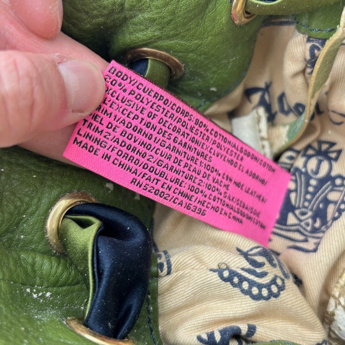 Juicy Couture × Vintage VTG Juicy Couture Daydreamer Shoulder Bag Purse Y2K Velour Size ONE SIZE - 9 Thumbnail