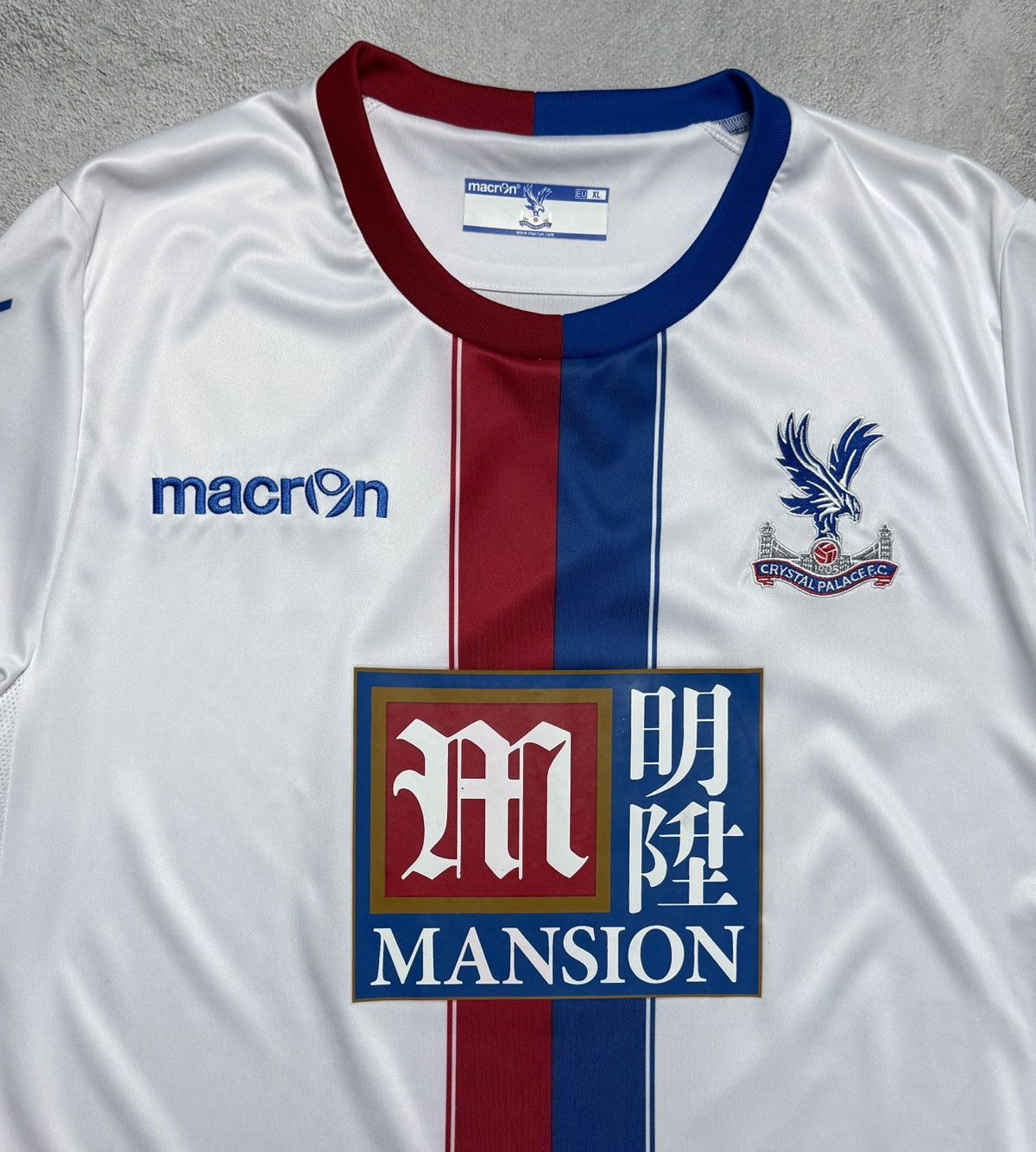 Macron Crystal Palace 2015 2016 Away Shirt Soccer Jersey Macron Size US XL / EU 56 / 4 - 7 Thumbnail
