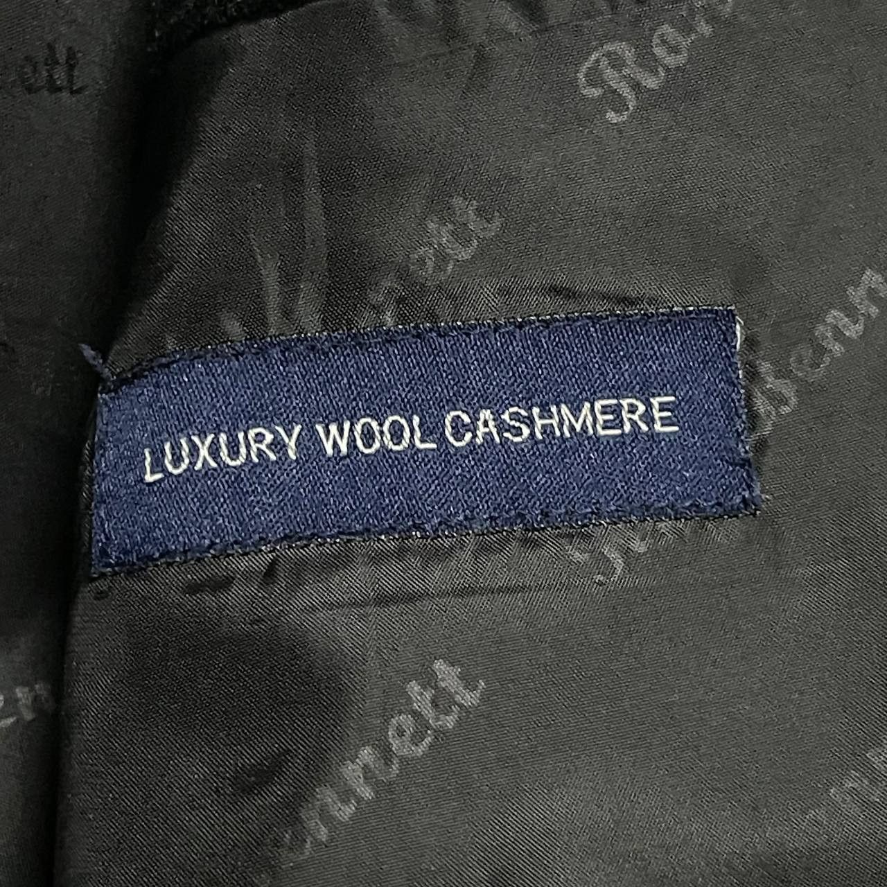 Japanese Brand Vintage Ron Bennett Luxury Wool Cashmere Overcoat Size US L / EU 52-54 / 3 - 11 Thumbnail