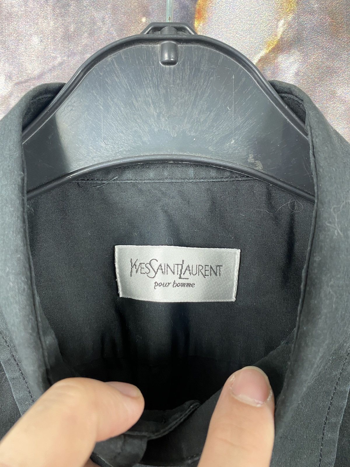 Yves Saint Laurent Men’s Yves Saint Laurent Shirt Button Up Luxury Size Large Size US L / EU 52-54 / 3 - 6 Thumbnail