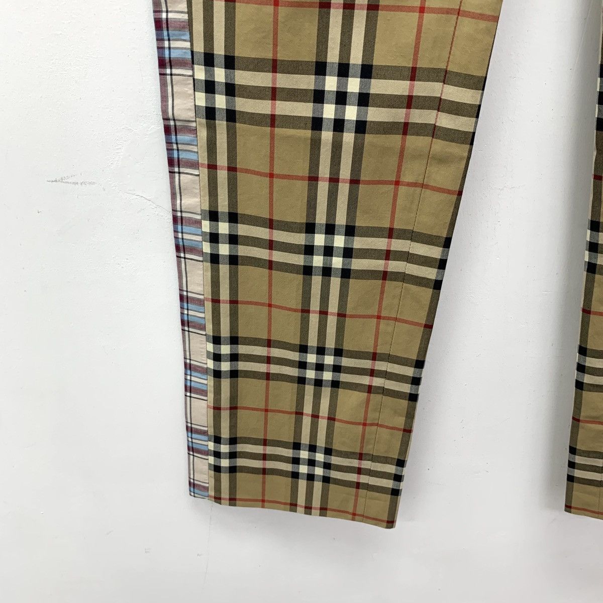 Burberry Burberry Brown Vintage Check Cotton Casual Pants K26WX Size 25" / US 0 / IT 36 - 5 Thumbnail