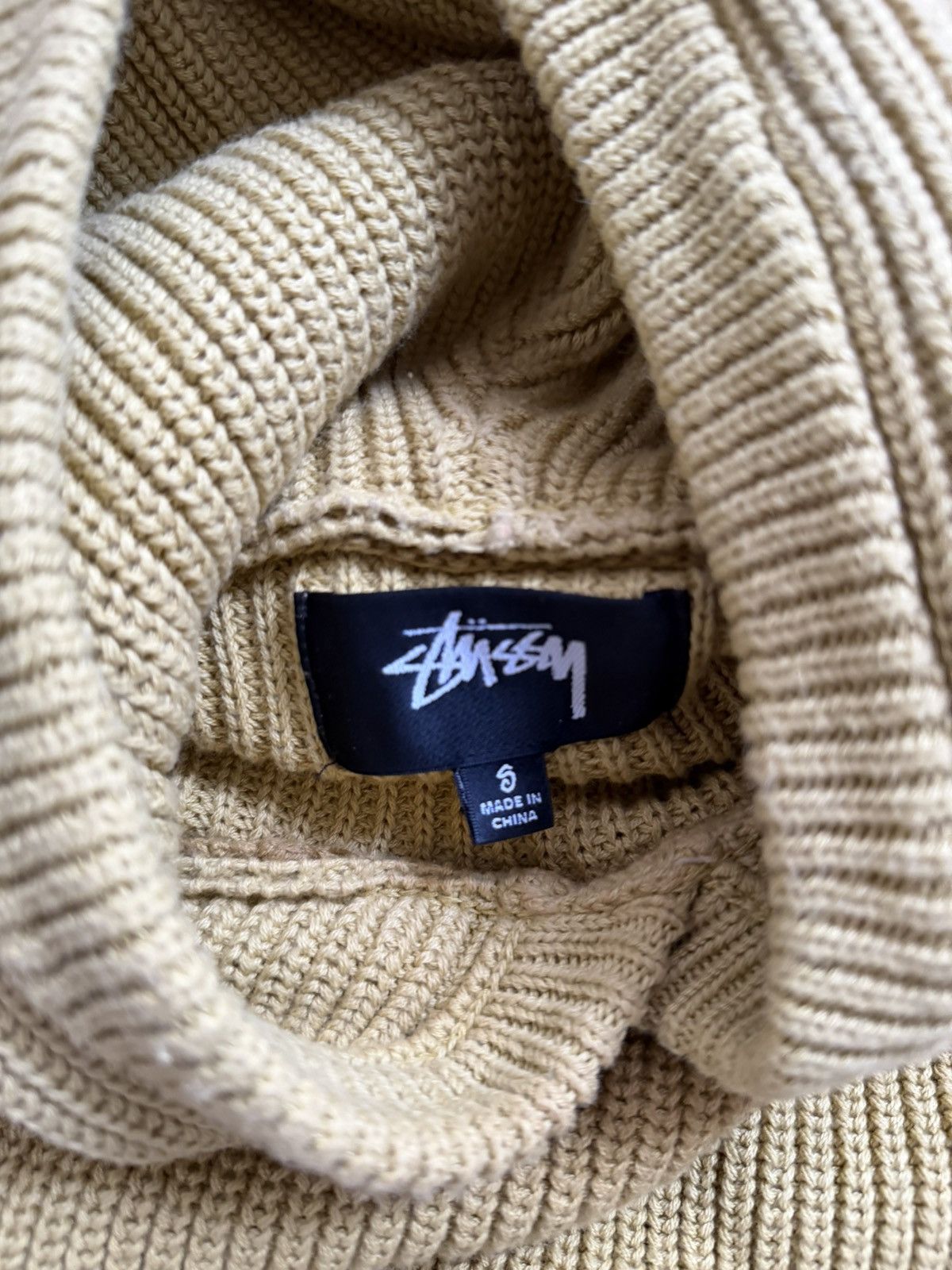 Stussy Stüssy Spray-Dyed Hoodie Sweater (Knit) Size US L / EU 52-54 / 3 - 4 Thumbnail