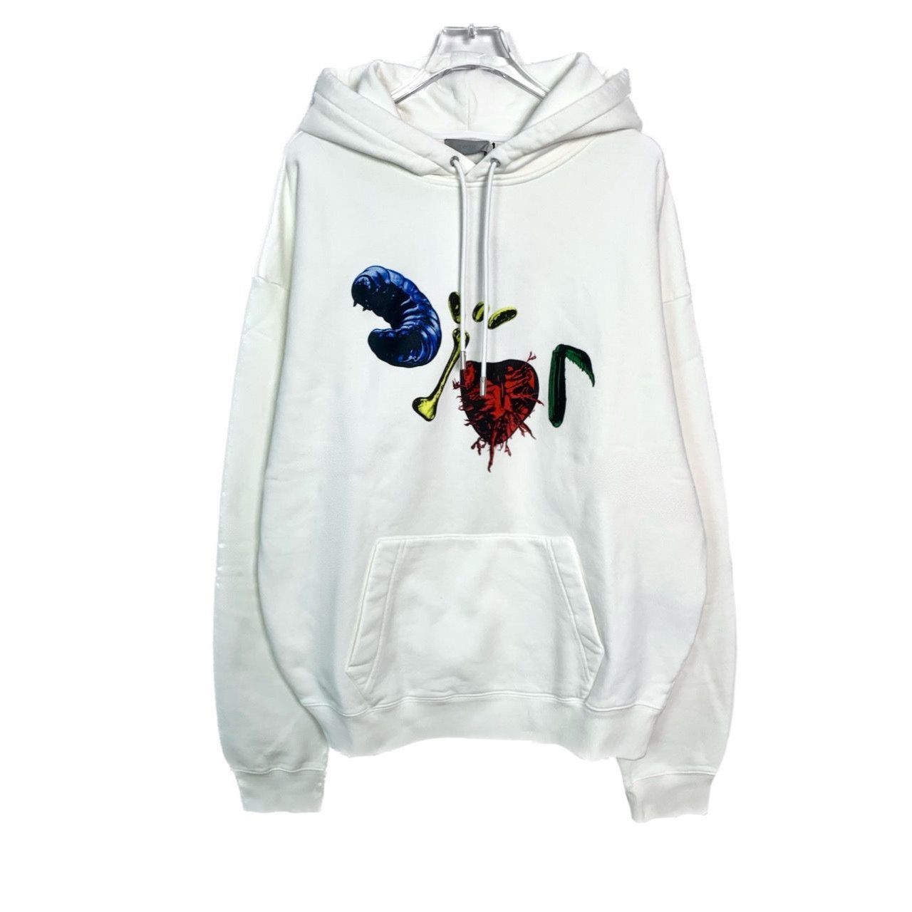 Dior Dior X Travis Scott White Cotton Hoodie M NWT Size M / US 6-8 / IT 42-44 - 1 Thumbnail