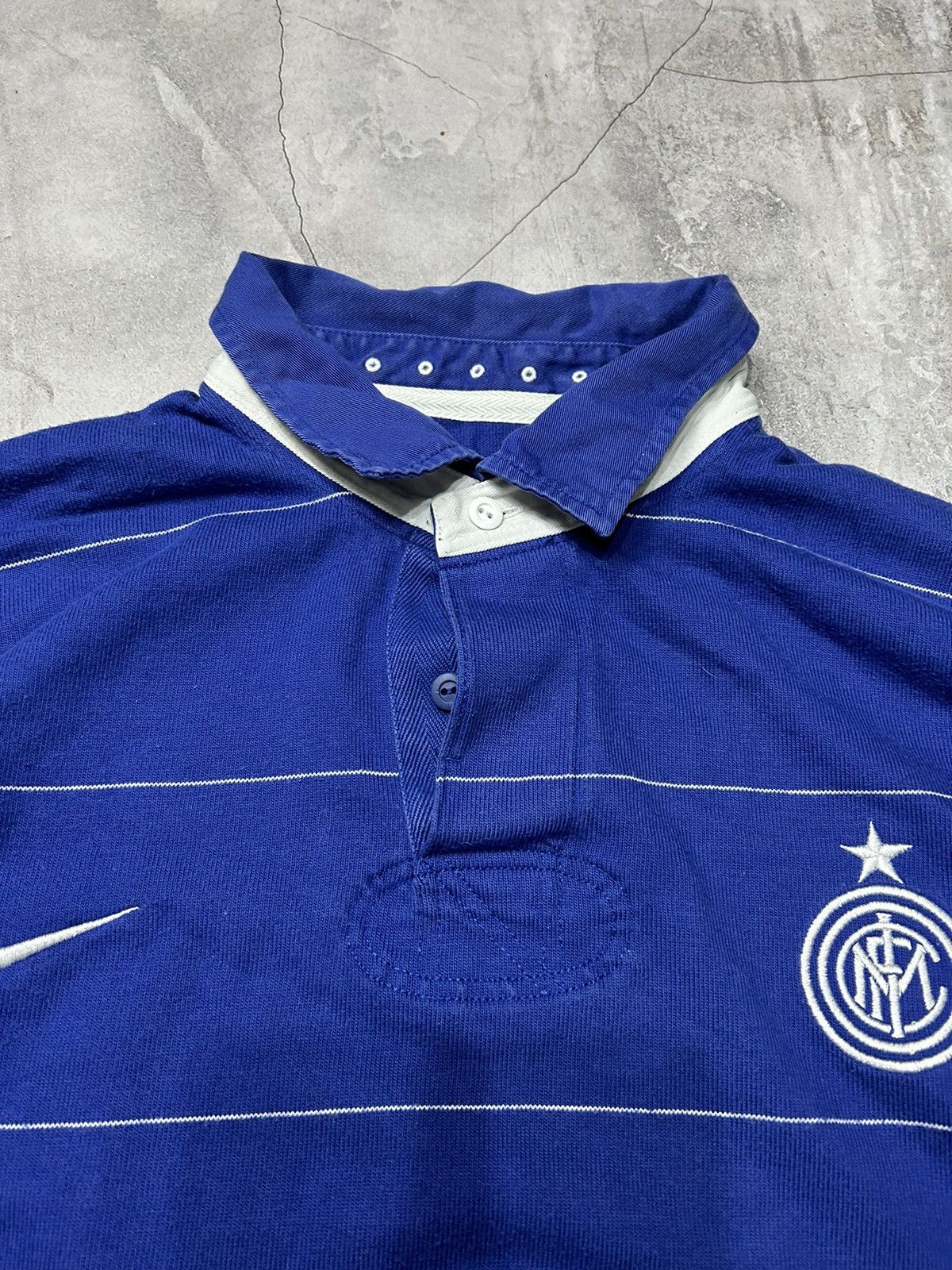 Nike × Nike ACG Vintage Nike Inter Rerby Longsleeve Streetwear Size US XL / EU 56 / 4 - 6 Thumbnail