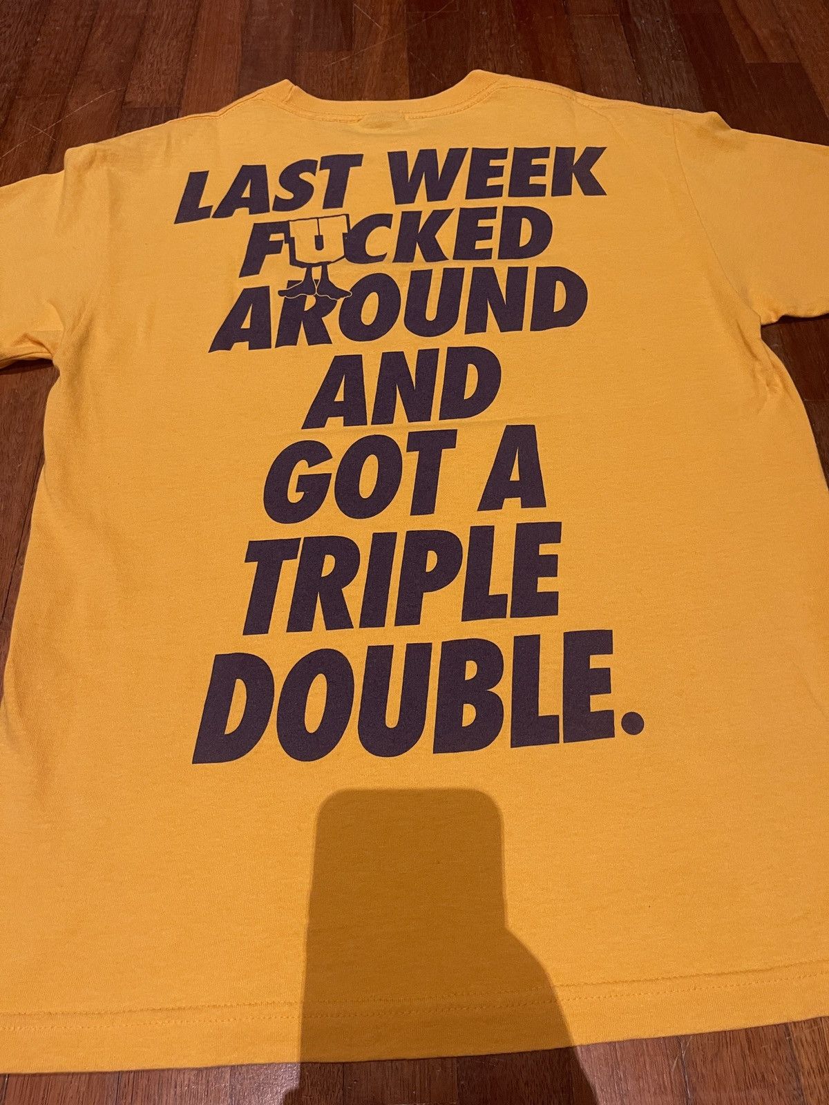 Undefeated Undefeated Triple Double Tee RARE Size US M / EU 48-50 / 2 - 2 Thumbnail