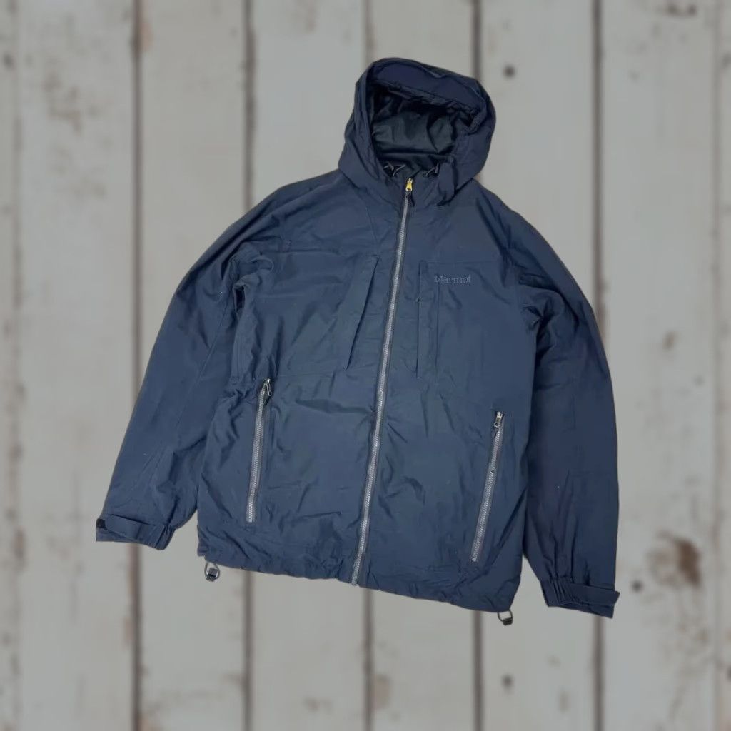 Marmot VINTAGE Marmot Jacket Men Size S Gray Outdoor Ski Windbreaker 90s Seasons Winter Fall Spring Mens Size US S / EU 44-46 / 1 - 1 Thumbnail
