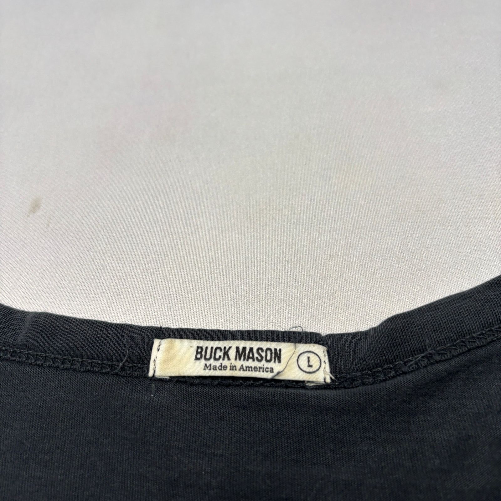 Buck Mason Buck Mason Slub Curved Hem T Shirt Men's Large Quiet Luxury Size US L / EU 52-54 / 3 - 6 Thumbnail