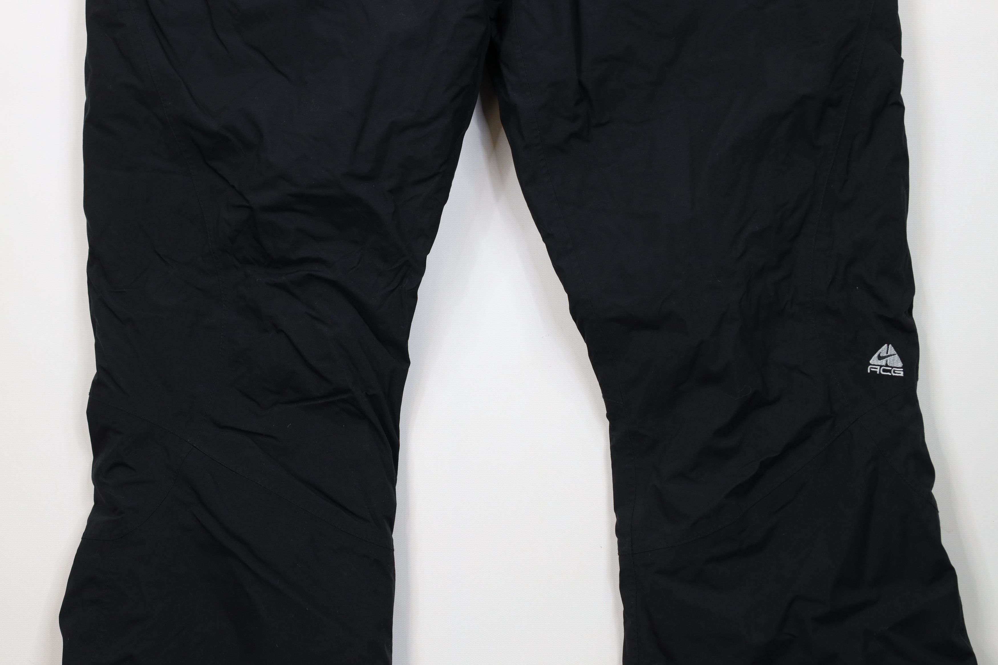 Nike Vintage Nike ACG Mini Swoosh Ski Snowboard Snow Pants Black Size 36" / US 14 / IT 50 - 3 Thumbnail