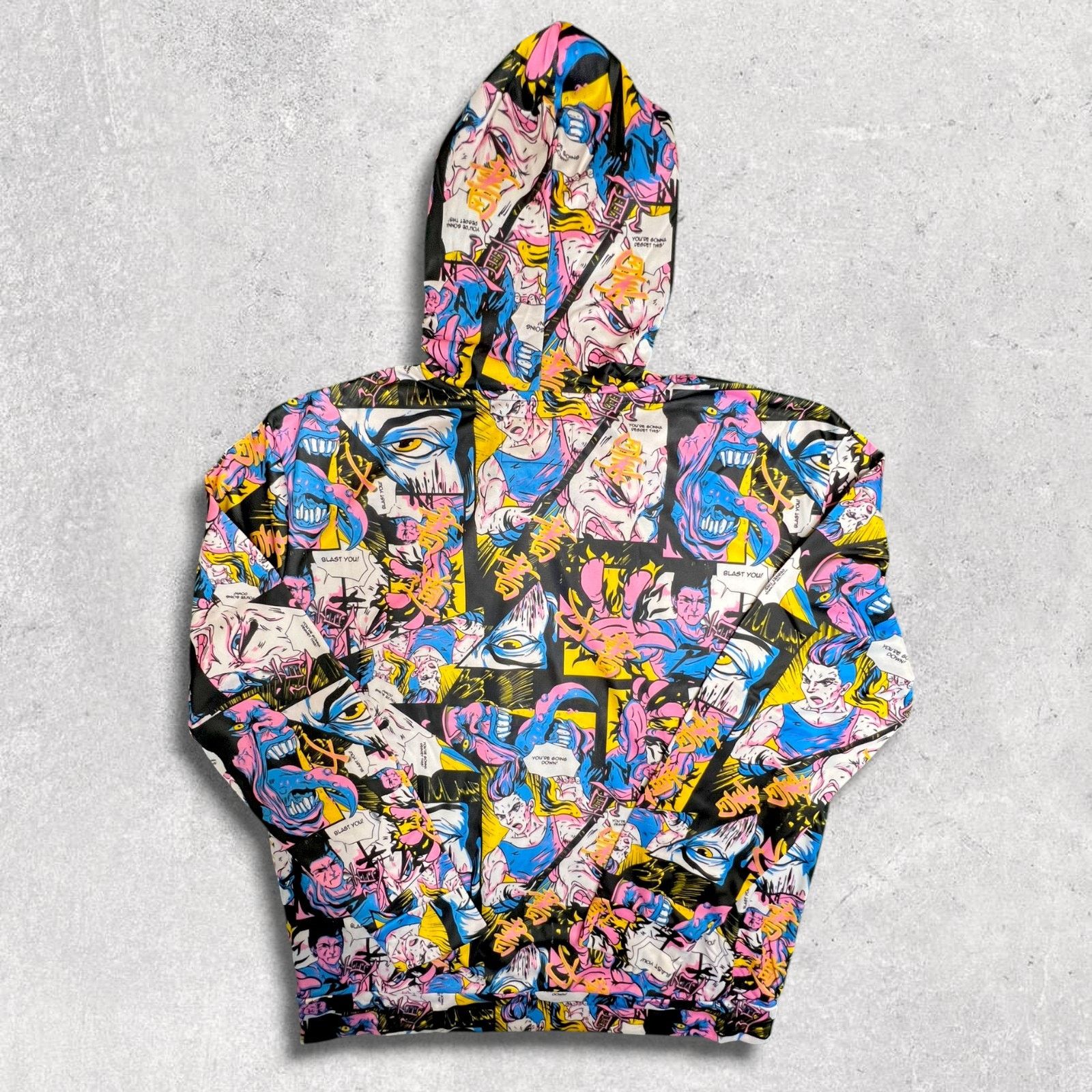 Other Drill Clothing Co. Tokyo Japan Manga/Anime Hoodie [Size XL] Size US XL / EU 56 / 4 - 2 Thumbnail