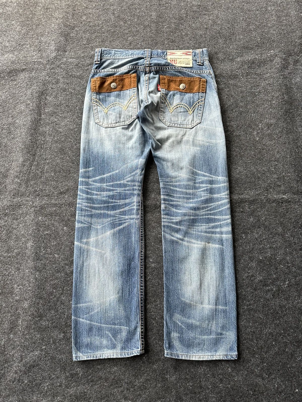 Edwin Vtg 90s Edwin 413Xvs Bushpant 6 Pocket Denim 32x32 D441 Size US 32 / EU 48 - 4 Thumbnail
