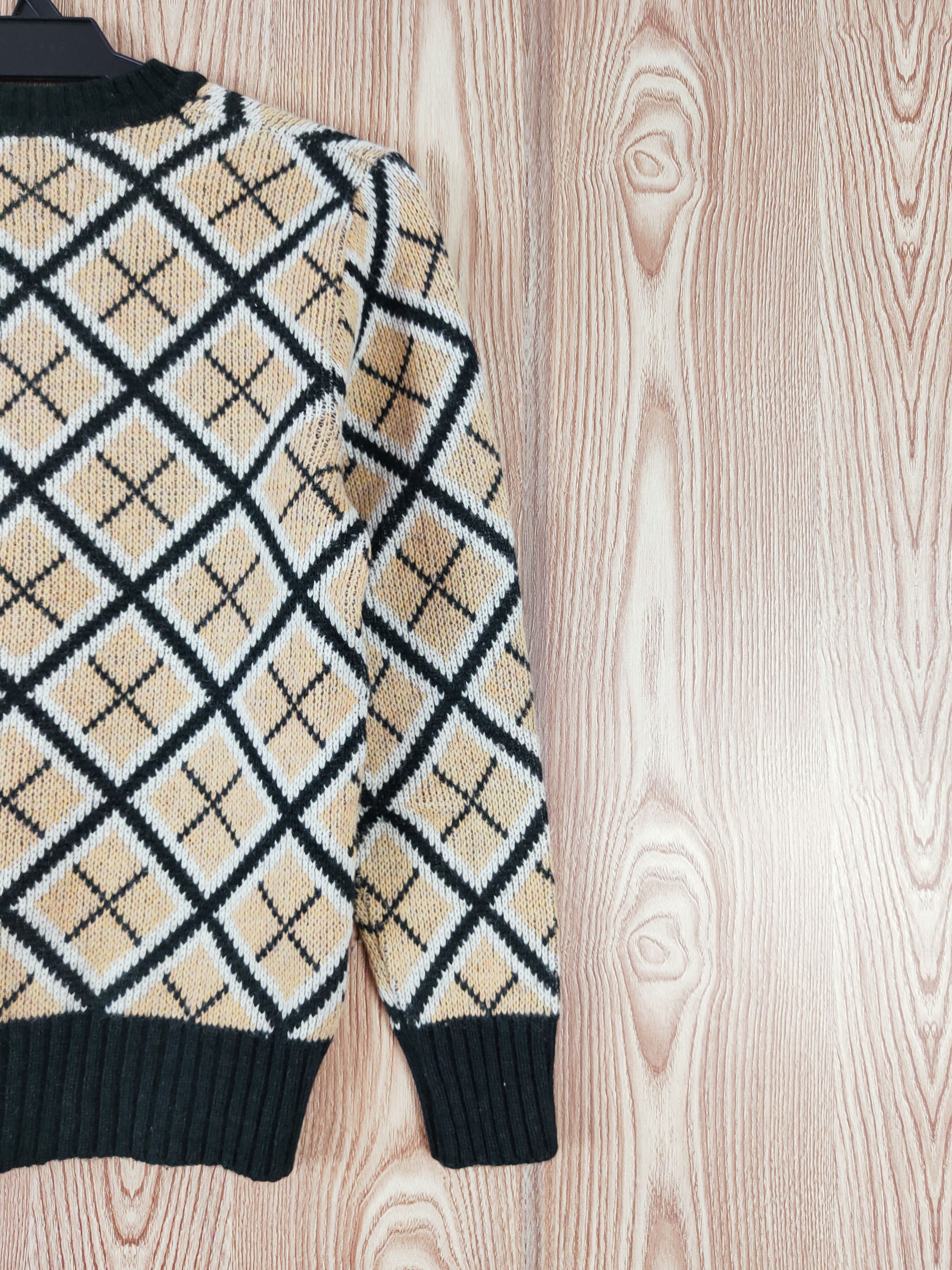Homespun Knitwear × Japanese Brand × Vintage P&G Green Beige Knitwear Sweatshirts #W748 Size US S / EU 44-46 / 1 - 9 Thumbnail