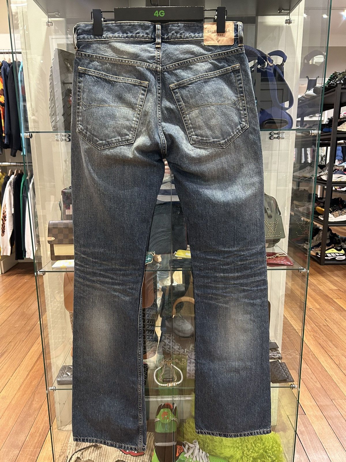 Balenciaga Balenciaga Whisker Denim Jeans Size US 31 - 2 Thumbnail