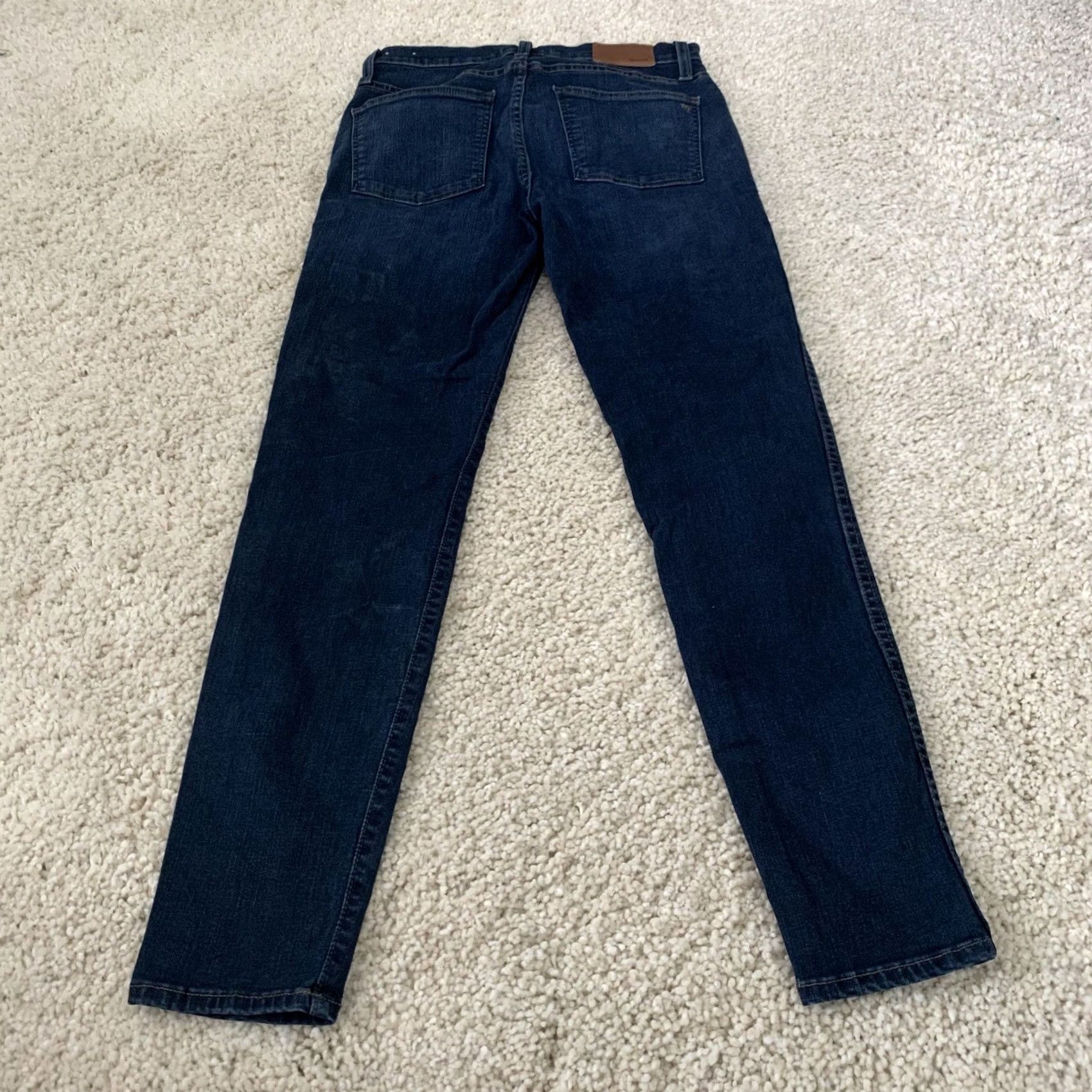 Madewell Madewell Jeans Womens 28 High-Rise Skinny Dark Blue Denim Stretch Zip 5-Pocket Size 28" / US 6 / IT 42 - 5 Thumbnail
