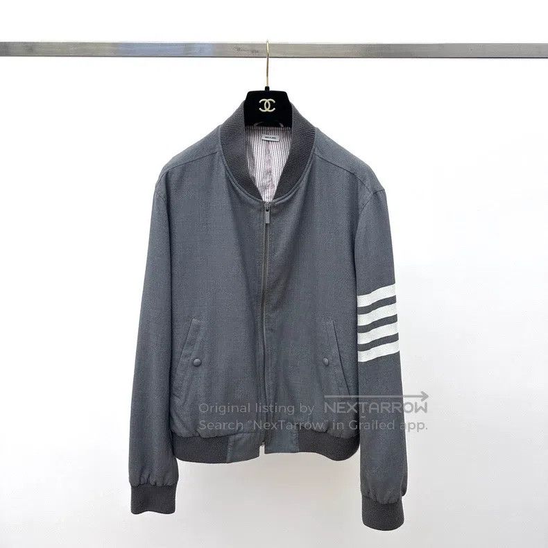 Thom Browne Thom Browne Grey jacket Size US L / EU 52-54 / 3 - 2 Thumbnail