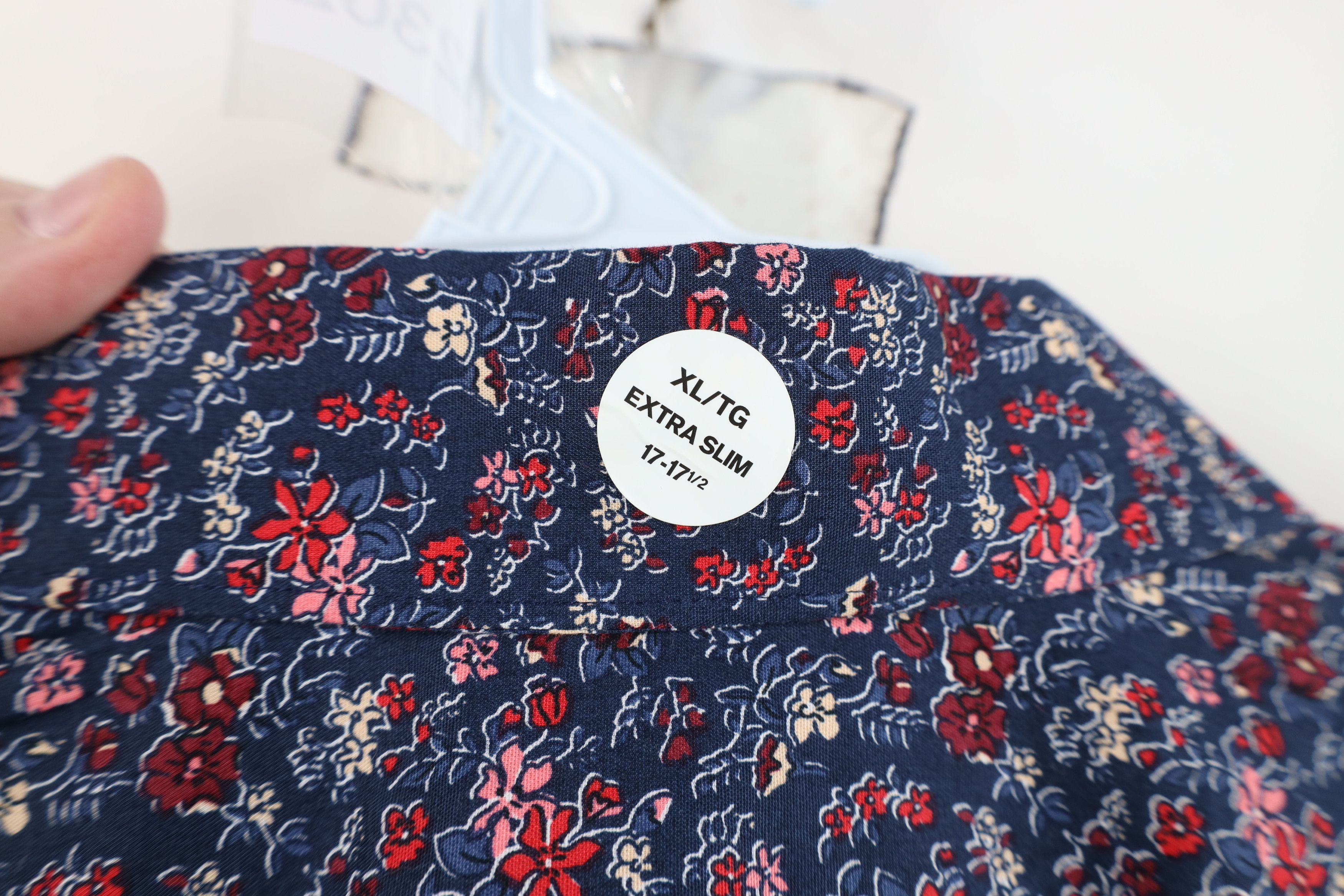 Express New Express Fit Flower Floral All Over Print Button Shirt Size US XL / EU 56 / 4 - 9 Thumbnail