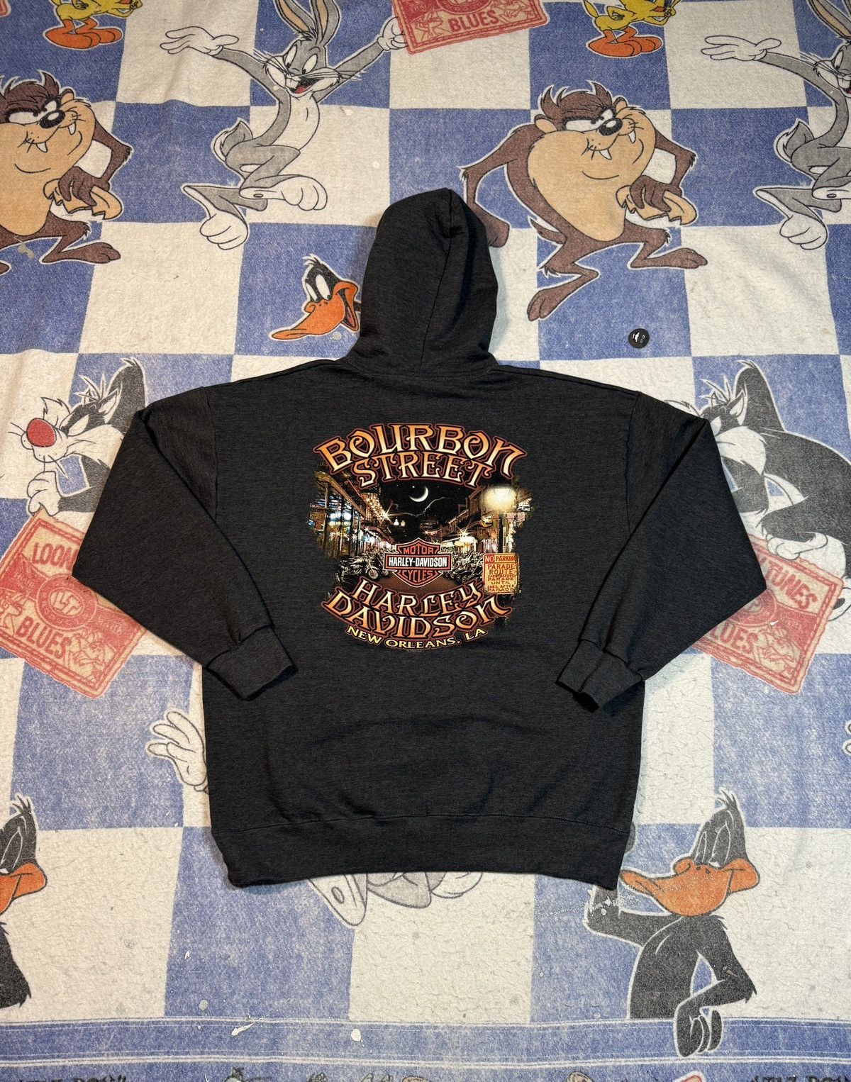 Harley Davidson Bourbon street Harley hoodie Size US XL / EU 56 / 4 - 3 Thumbnail