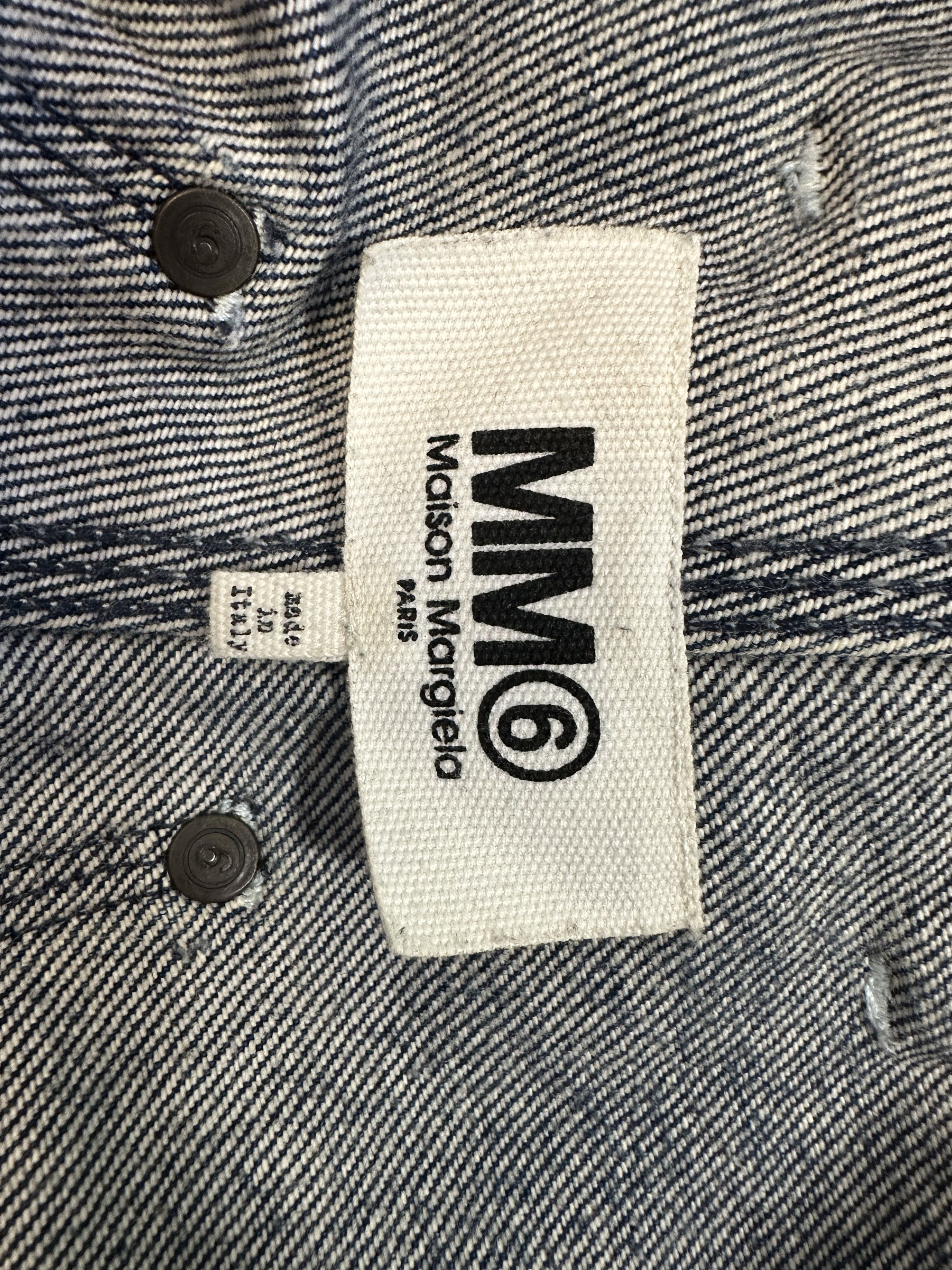 Maison Margiela MM6 Maison Margiela Archive Raw Hem Carpenter Jeans 6 Size 28" / US 6 / IT 42 - 8 Thumbnail