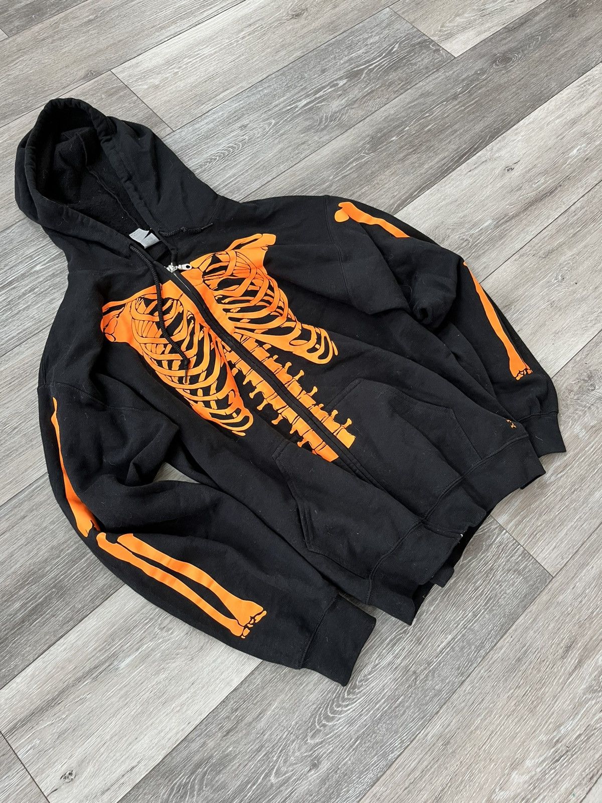 Other Simplicity Skeleton Zip-Up Hoodie Size US M / EU 48-50 / 2 - 3 Thumbnail