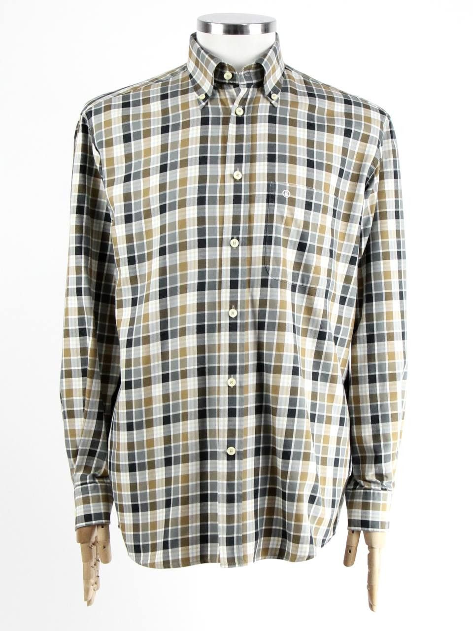 Bogner BOGNER Checkered shirt with logo Size US XL / EU 56 / 4 - 1 Thumbnail