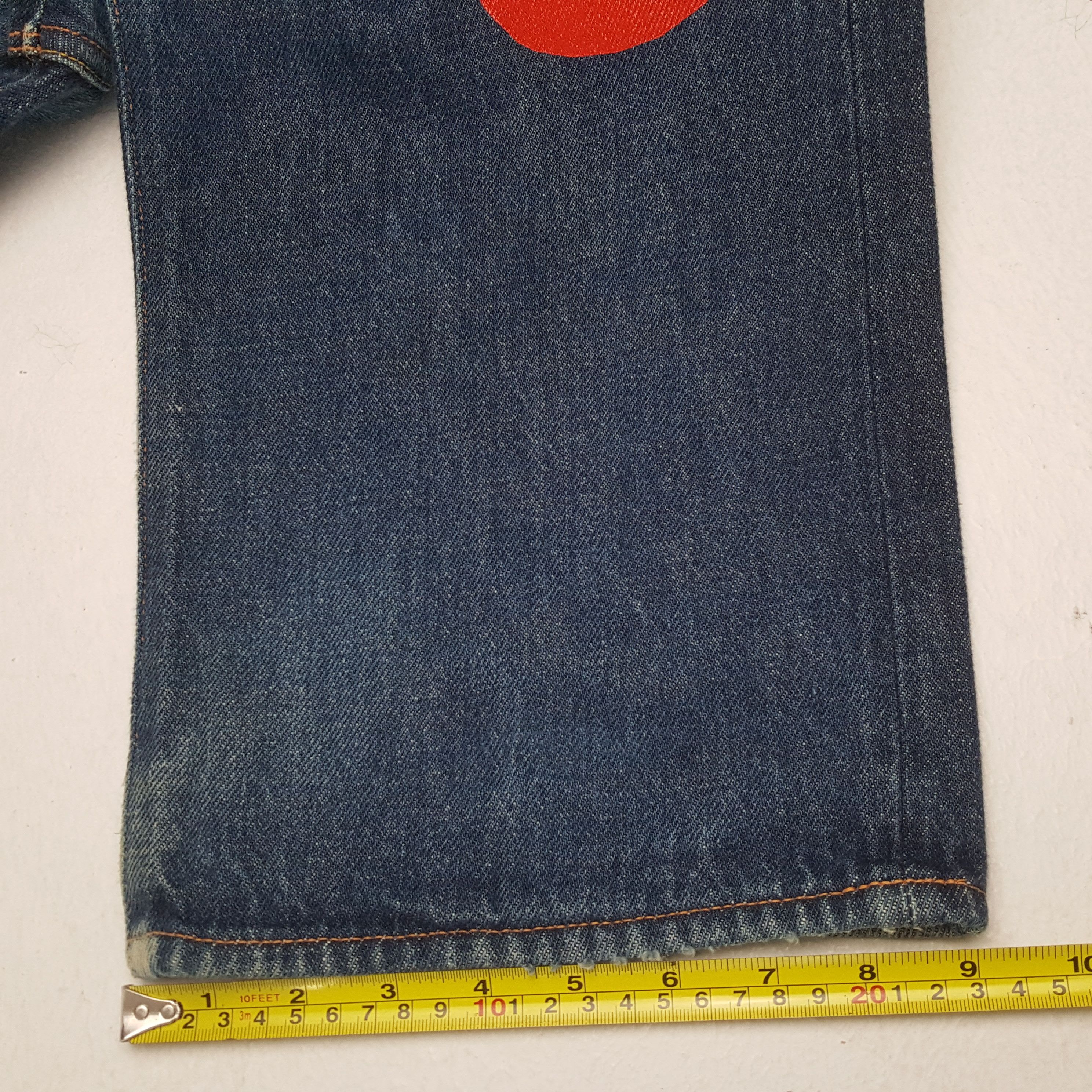 Evisu EVISU Jeans Japanese Brand Streetwear Custom Daicock Style Size US 32 / EU 48 - 11 Thumbnail