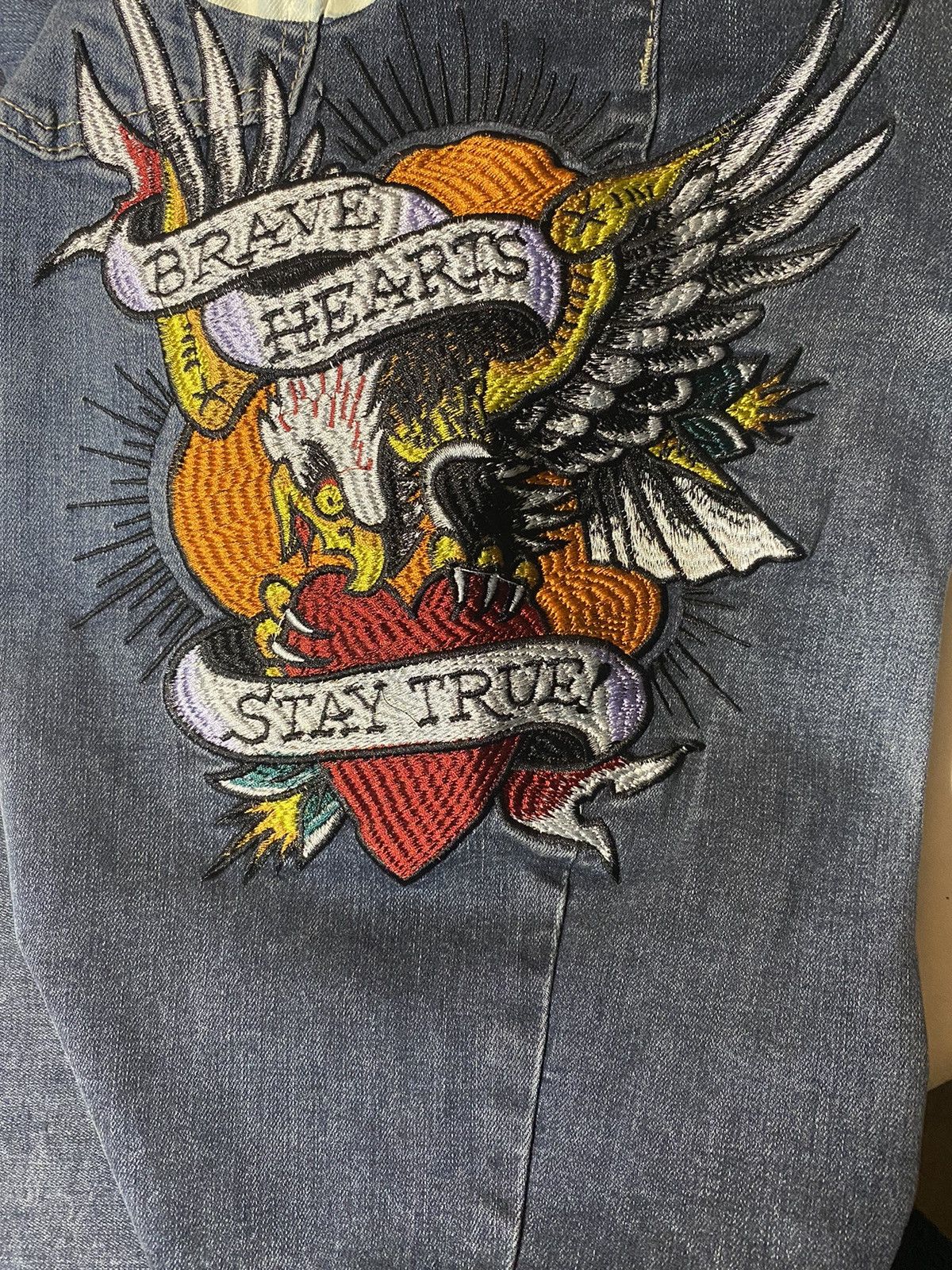 Ed Hardy × Japanese Brand Ed hardy pants Size US 26 / EU 42 - 3 Thumbnail
