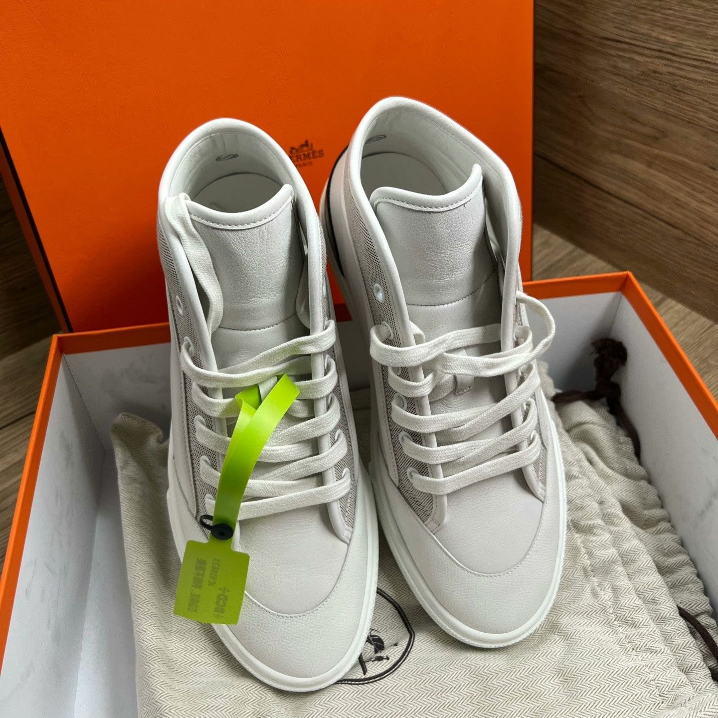 Hermes Hermes Enjoy Mid-Top Shoes Size US 8.5 / EU 41-42 - 1 Preview
