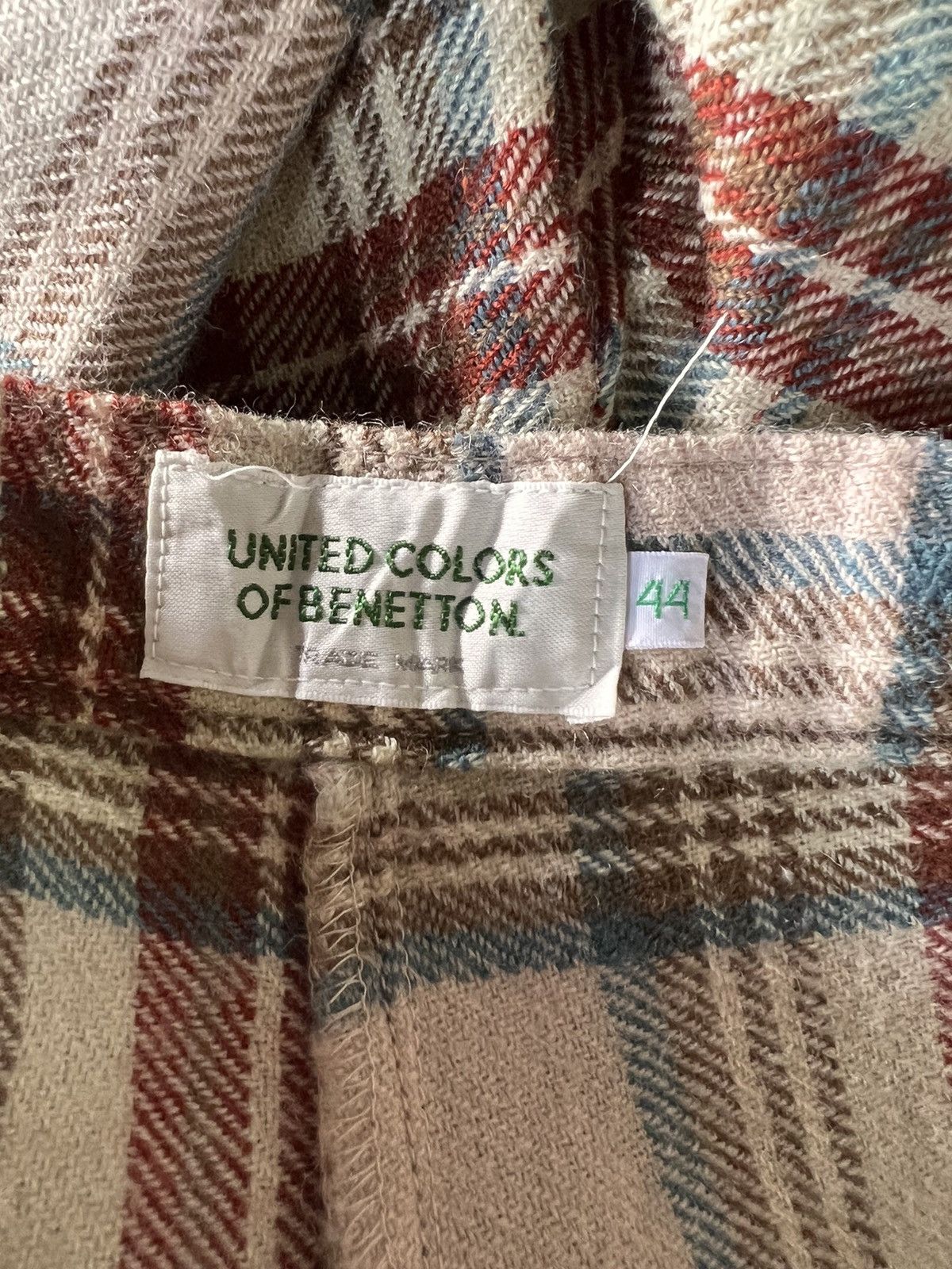 United Colors Of Benetton United Colors Of Benetton Baggy Wool Pant Size 24" / US 00 / IT 34 - 6 Thumbnail