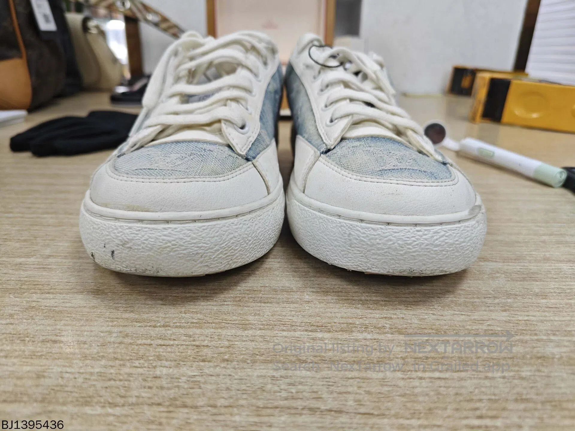 Louis Vuitton louis vuitton charlie denim sneakers size 37.5. Size US 7.5 / EU 40-41 - 9 Thumbnail