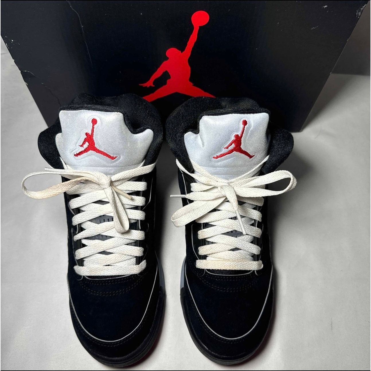 Jordan Brand × Nike Size 5 - Air Jordan 5 Retro OG GS Black Metallic Reimagined Size US 5 / EU 37 - 4 Thumbnail