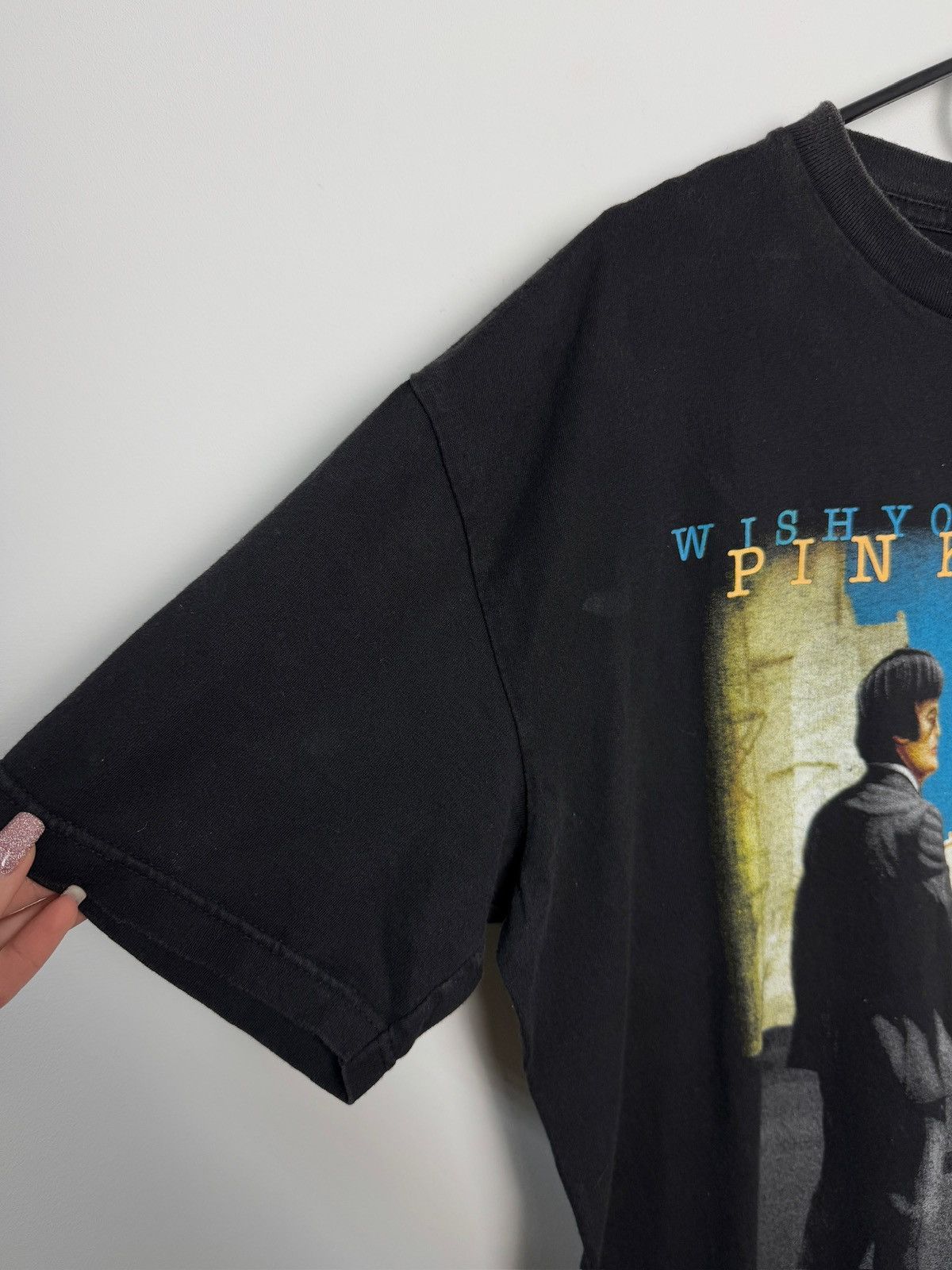 Band Tees × Pink Floyd × Vintage Pink Floyd Wish You Were Here Rock Band T-Shirt Size US XL / EU 56 / 4 - 5 Thumbnail