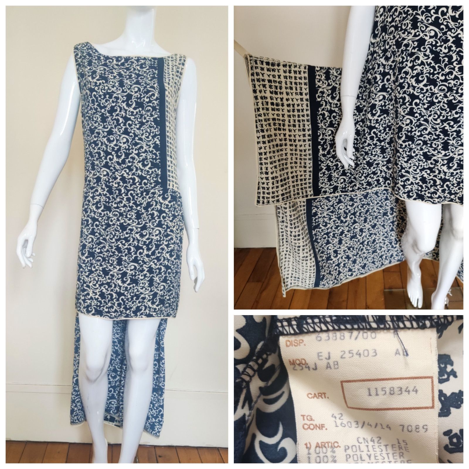 Jean Paul Gaultier Jean Paul GAULTIER 1994 S/S Japanese T-shirt Top Tee Dress Size US M / EU 48-50 / 2 - 1 Thumbnail