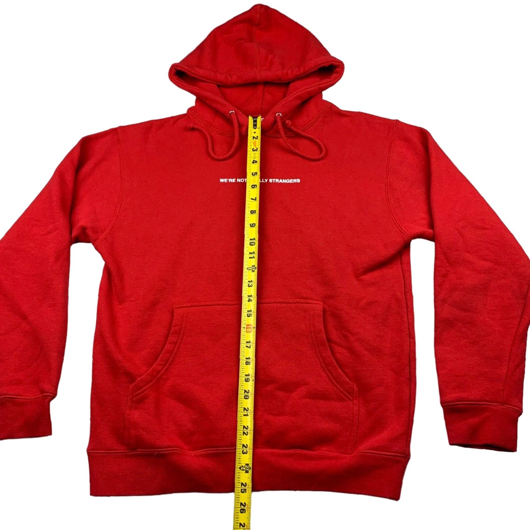 Vintage Inside We're All The Same Men's Hoodie Sweatshirt Pullover Red Small Size US S / EU 44-46 / 1 - 6 Thumbnail