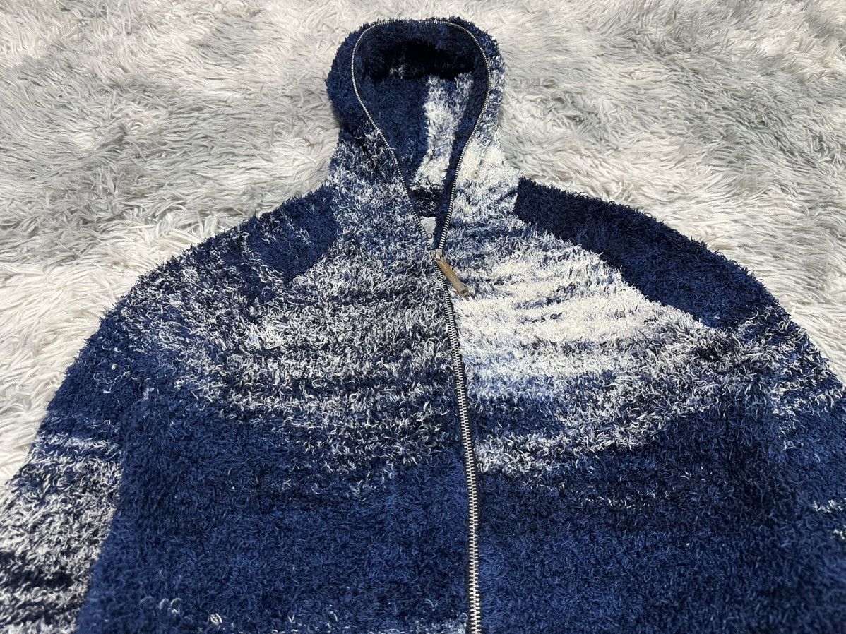 BUFFALO BOBS 🔥Y2K Buffalo Bobs Gradient Boa Knit Hoodie Full Zip Size US M / EU 48-50 / 2 - 2 Thumbnail