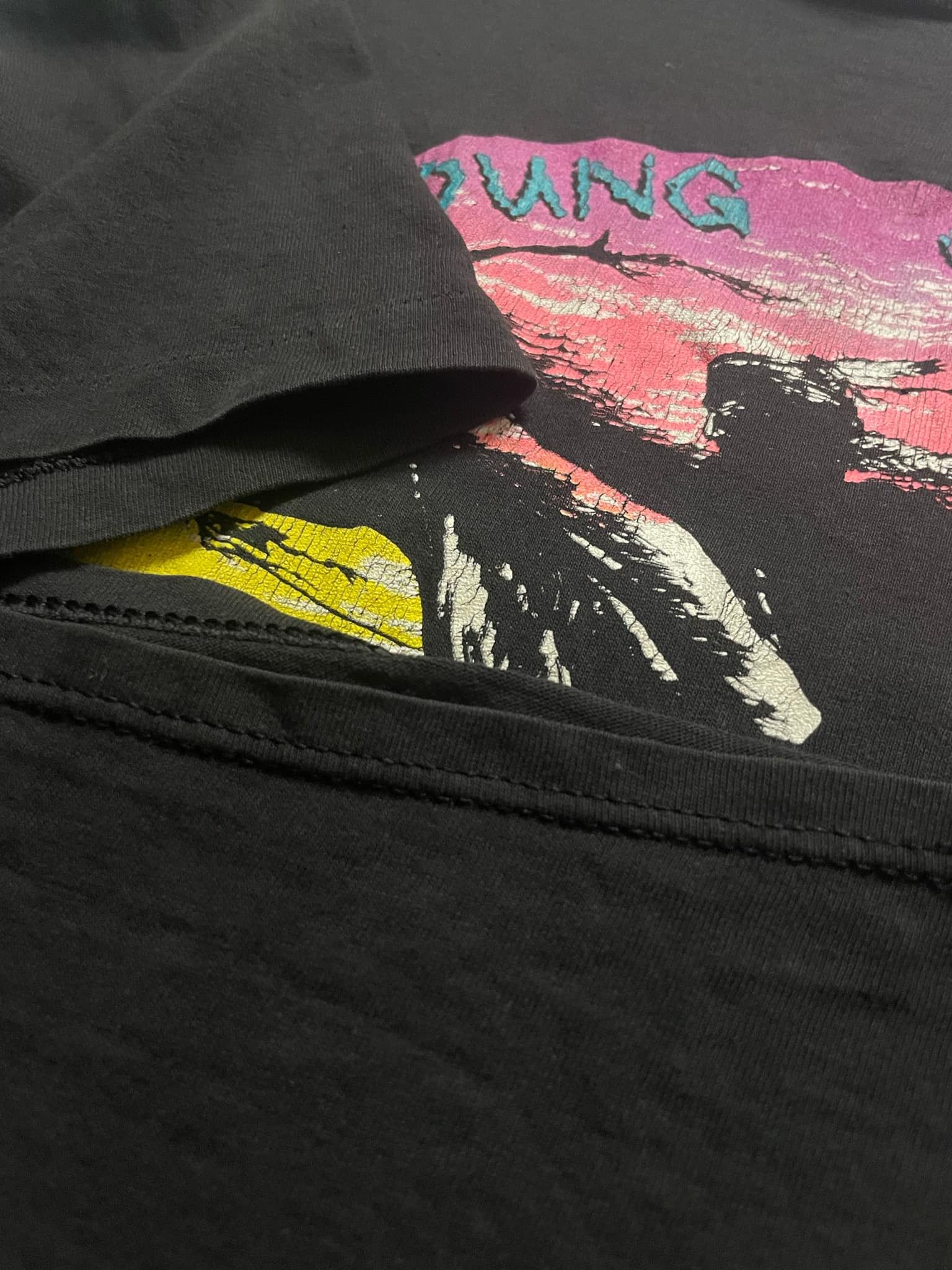 Band Tees × Vintage Vintage Neil Young Band Shirt Size US L / EU 52-54 / 3 - 11 Thumbnail