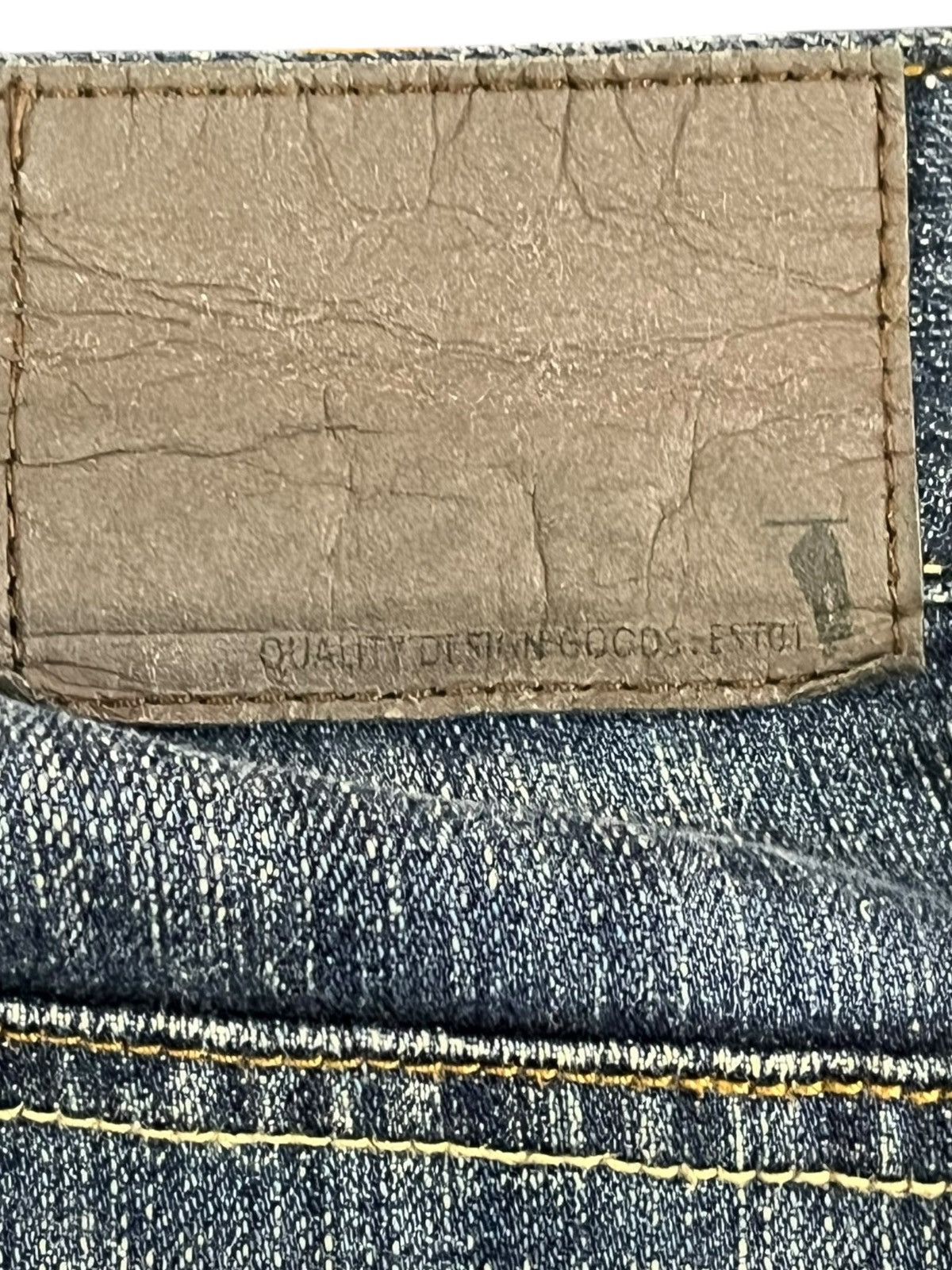 Denim & Supply Ralph Lauren × Ralph Lauren Vintage Denim&Supply Ralph Lauren Selvedge Distressed Dneim Size US 34 / EU 50 - 8 Thumbnail