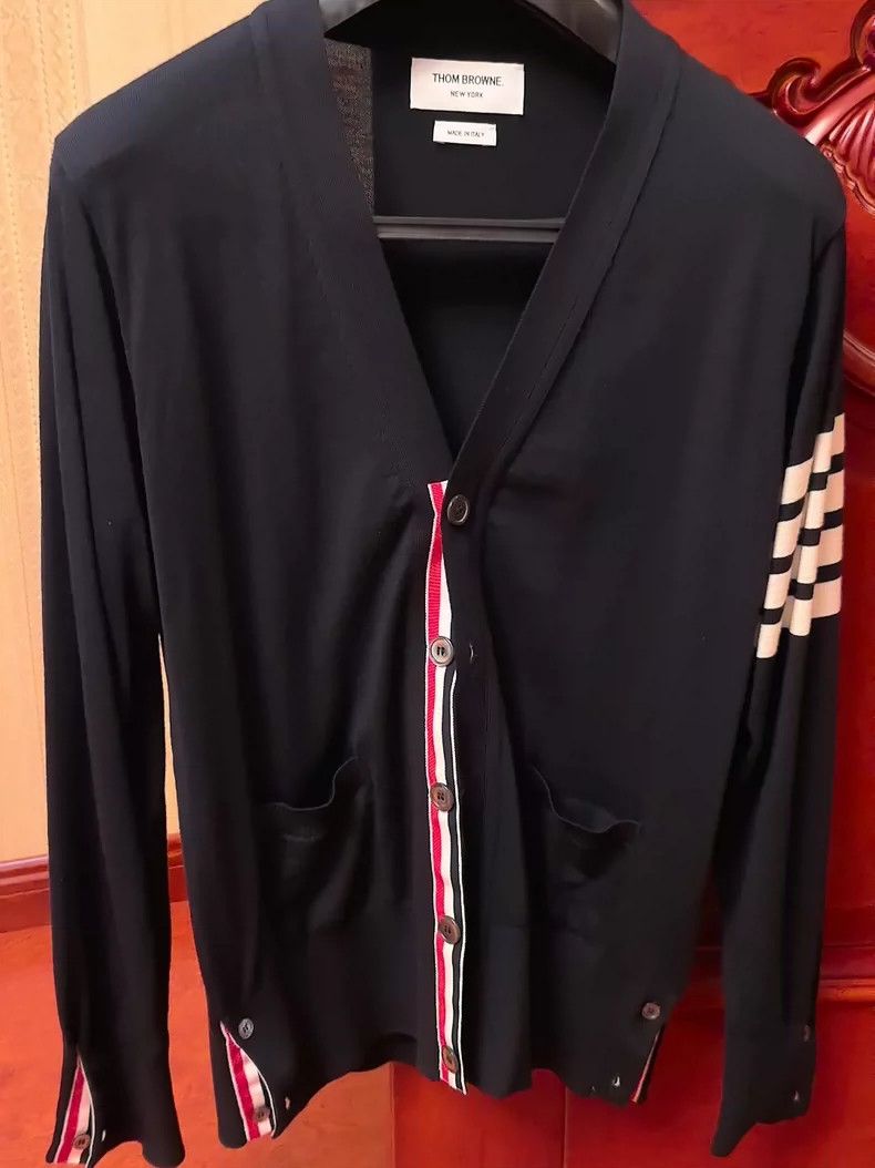 Thom Browne Thom Browne knitted sweater Size US S / EU 44-46 / 1 - 1 Thumbnail