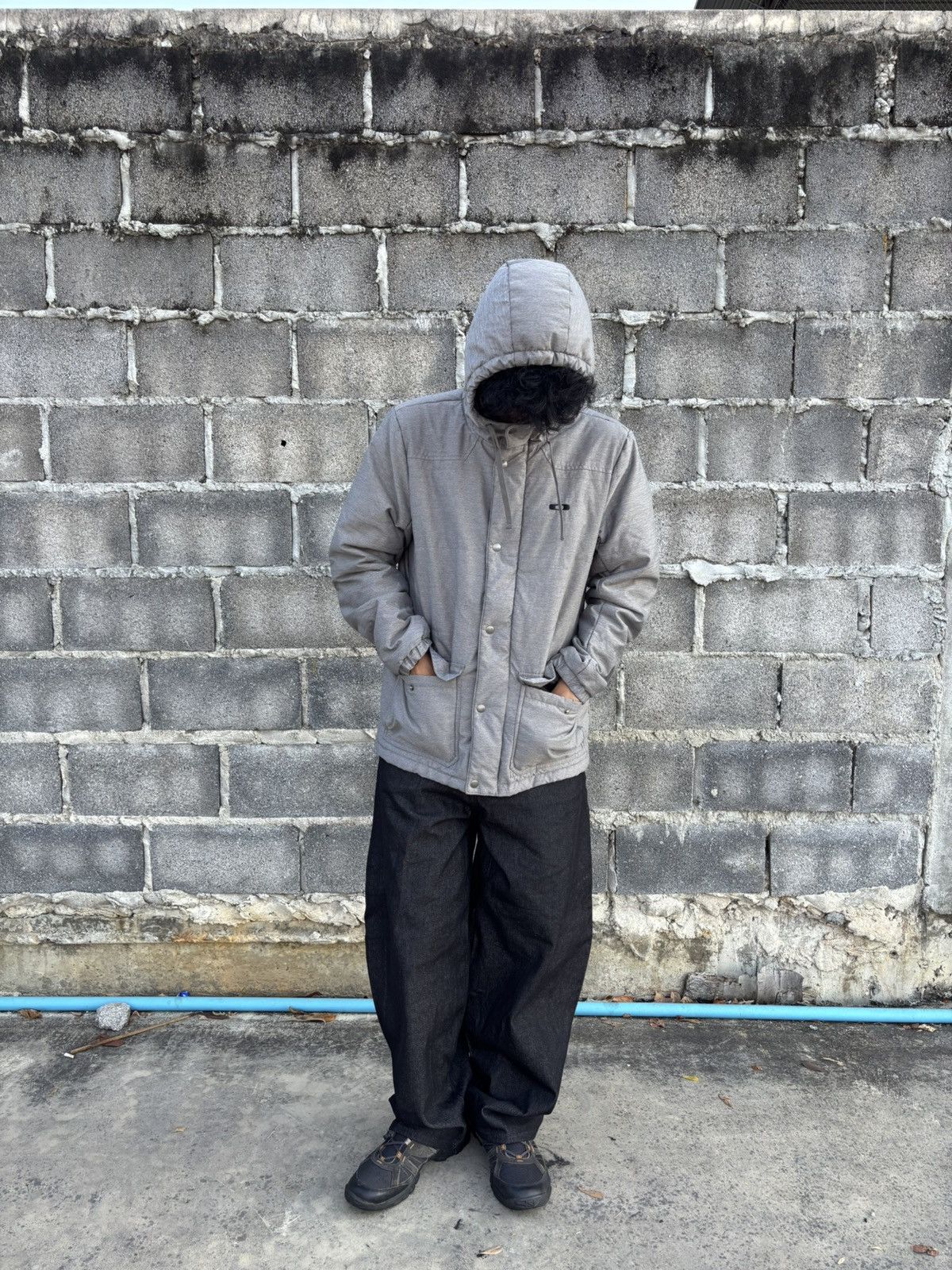 Oakley Gray Oakley Jacket Zip Hoodie 🕵🏿 Size US L / EU 52-54 / 3 - 7 Thumbnail