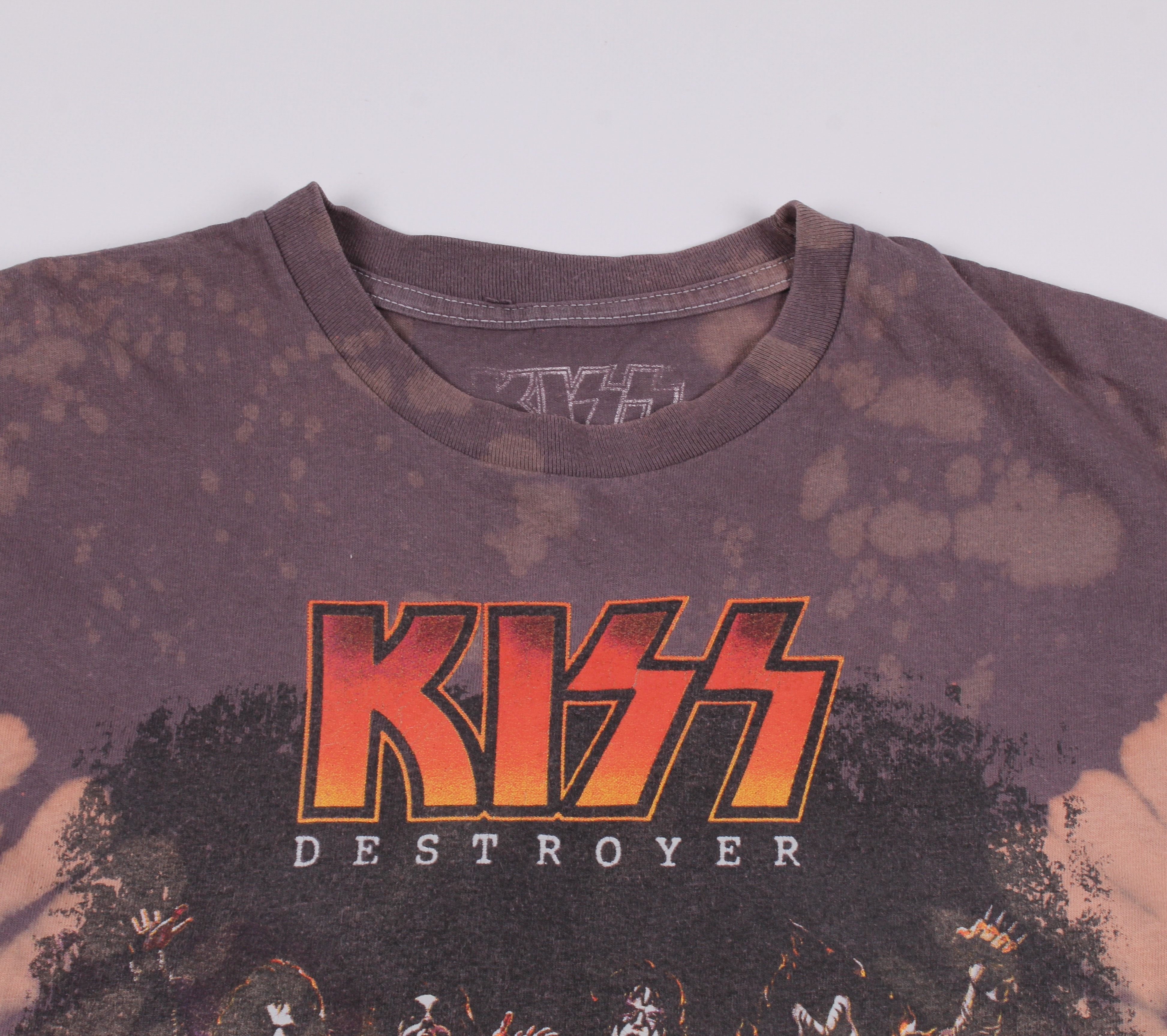 Band Tees Vintage Kiss Tie Dye Short Sleeve T-shirt Size US S / EU 44-46 / 1 - 2 Thumbnail