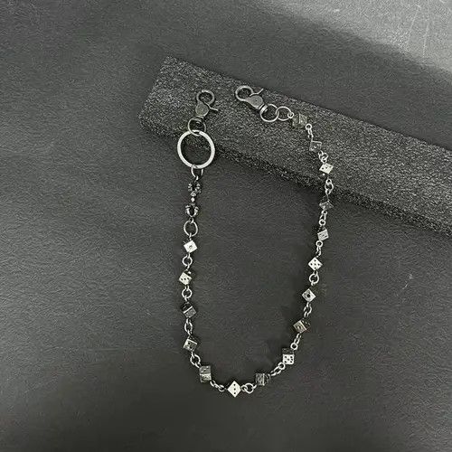 VIBE Vintage Punk Dice Gothic Wallet Chain Pant Waist Size ONE SIZE - 3 Thumbnail