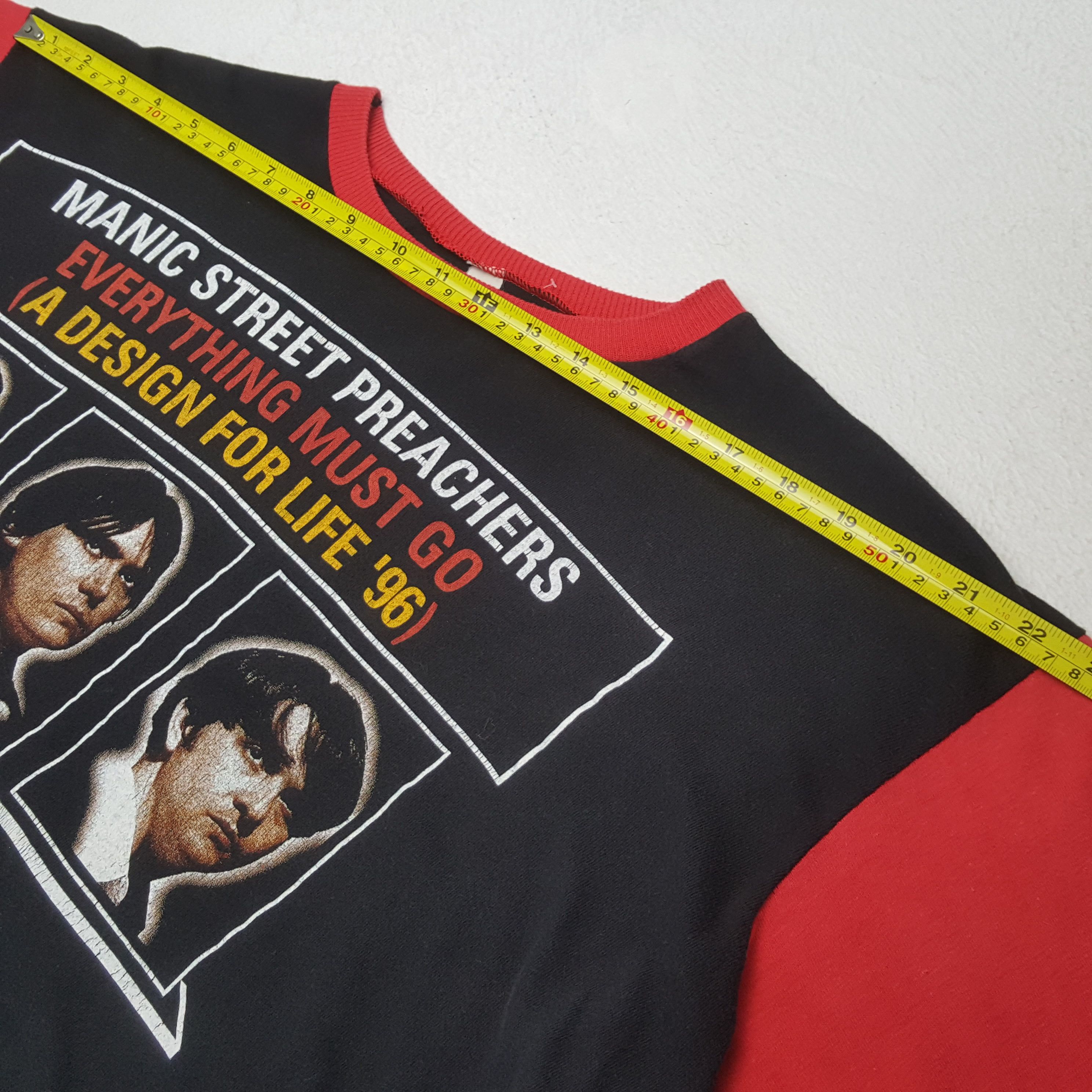 Vintage Manic Street Preachers Phototees Style Tshirt 32 Size US XL / EU 56 / 4 - 6 Thumbnail