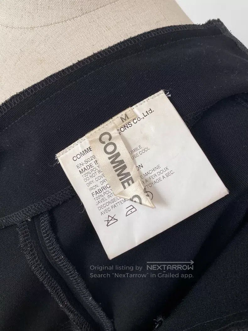 Comme des Garcons Comme des Garcons size M Ultra Heavyweight Asymmetrical De Size 23" - 8 Thumbnail