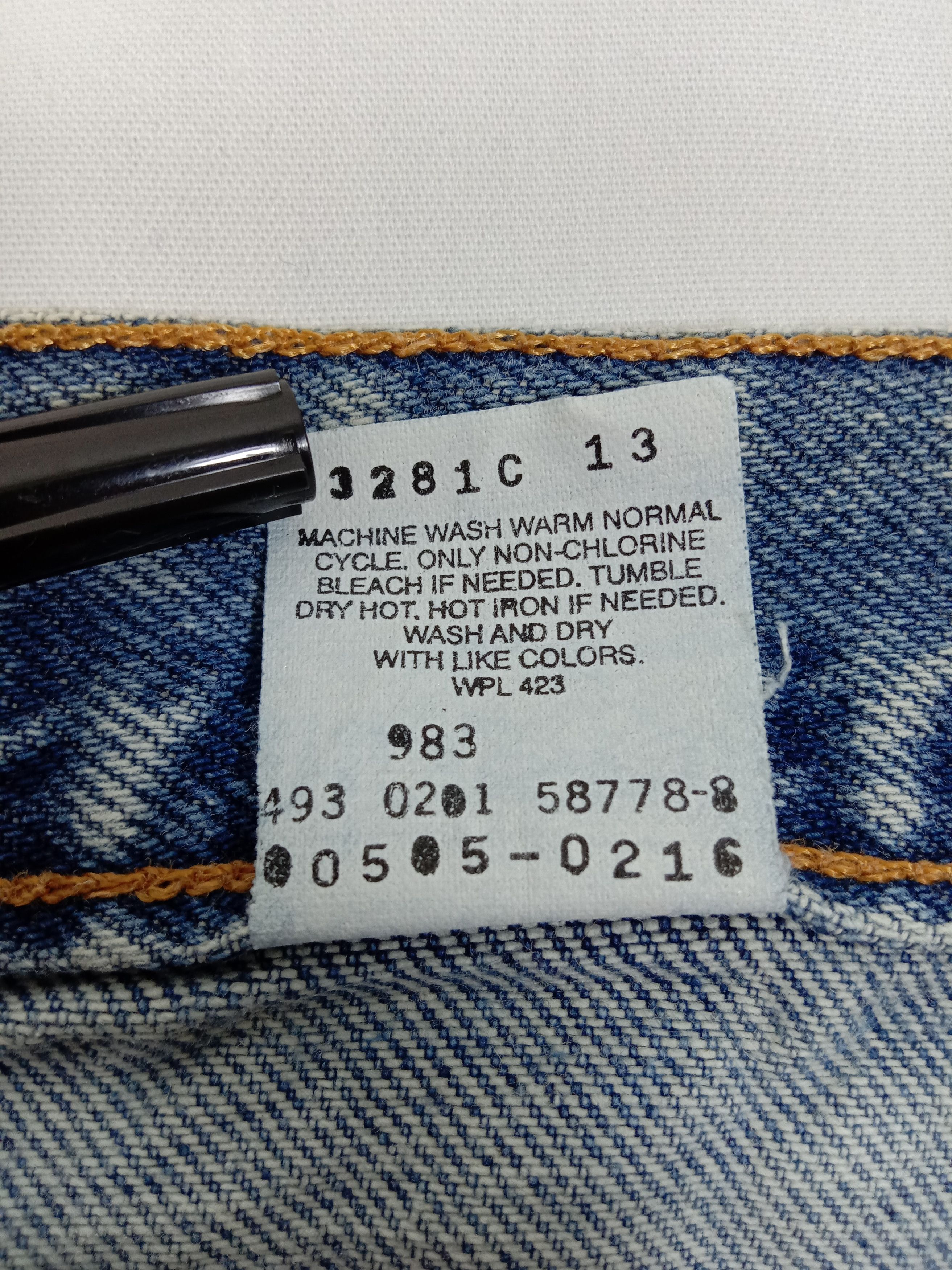 Levi's Vintage Levi’s 505 Jeans Blue Wash Regular Fit Denim Size US 36 / EU 52 - 11 Thumbnail