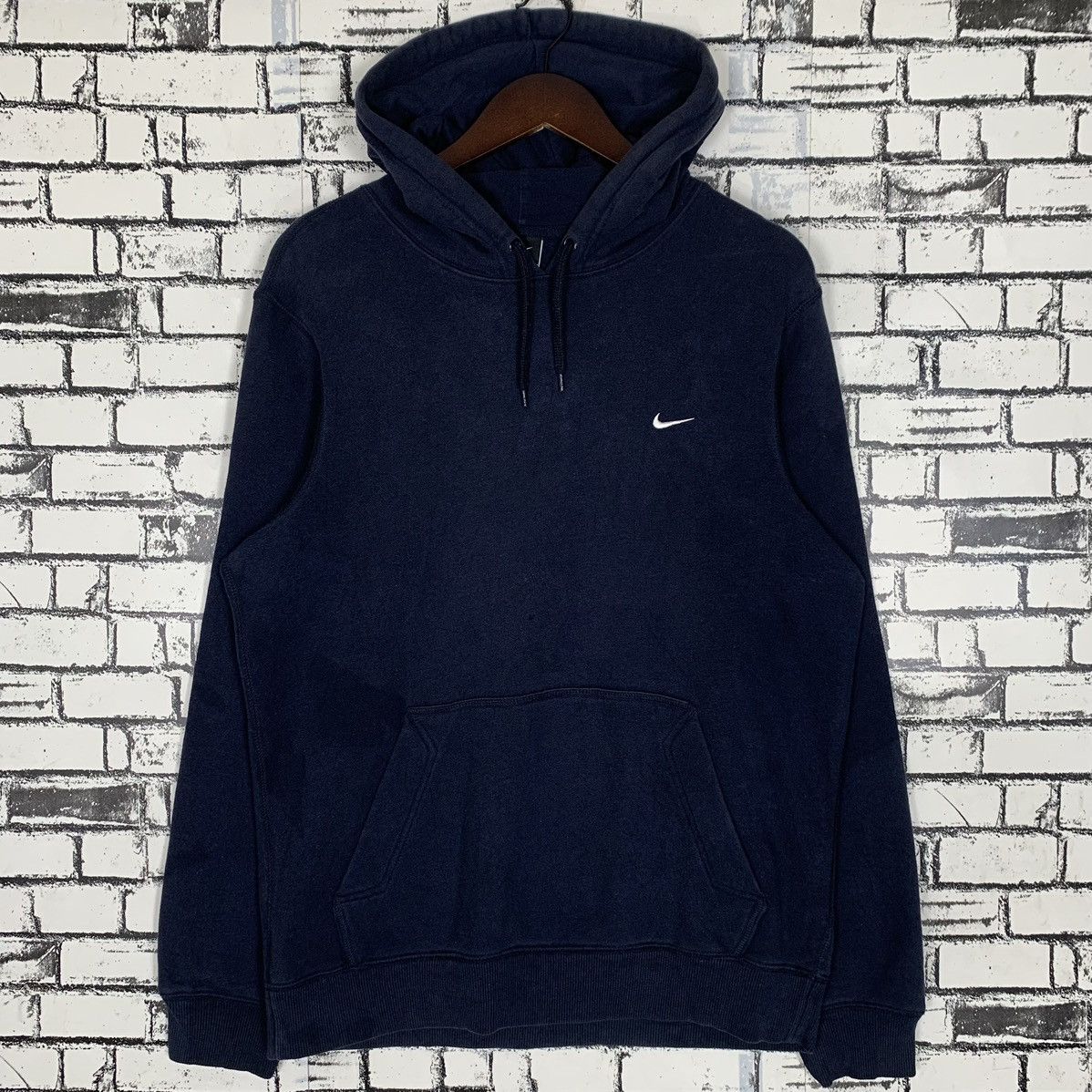 Sportwear Nike Hoodie Pullover Small Logo Medium Size