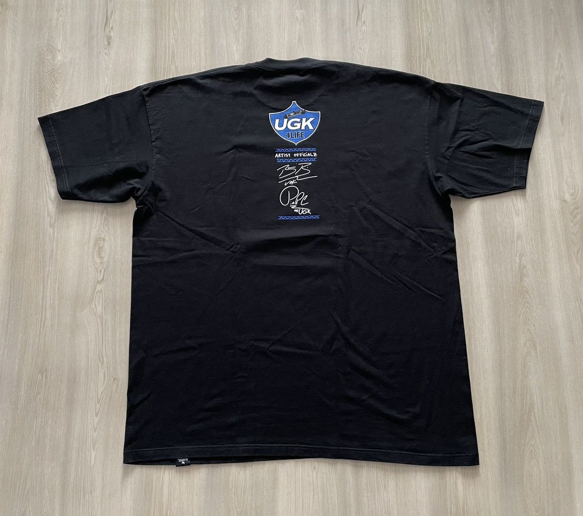 Rap Tees × Vintage Vintage Algierz UGK Bun B and Pimp C Raptee Mens 4XL Size US XXL / EU 58 / 5 - 2 Thumbnail