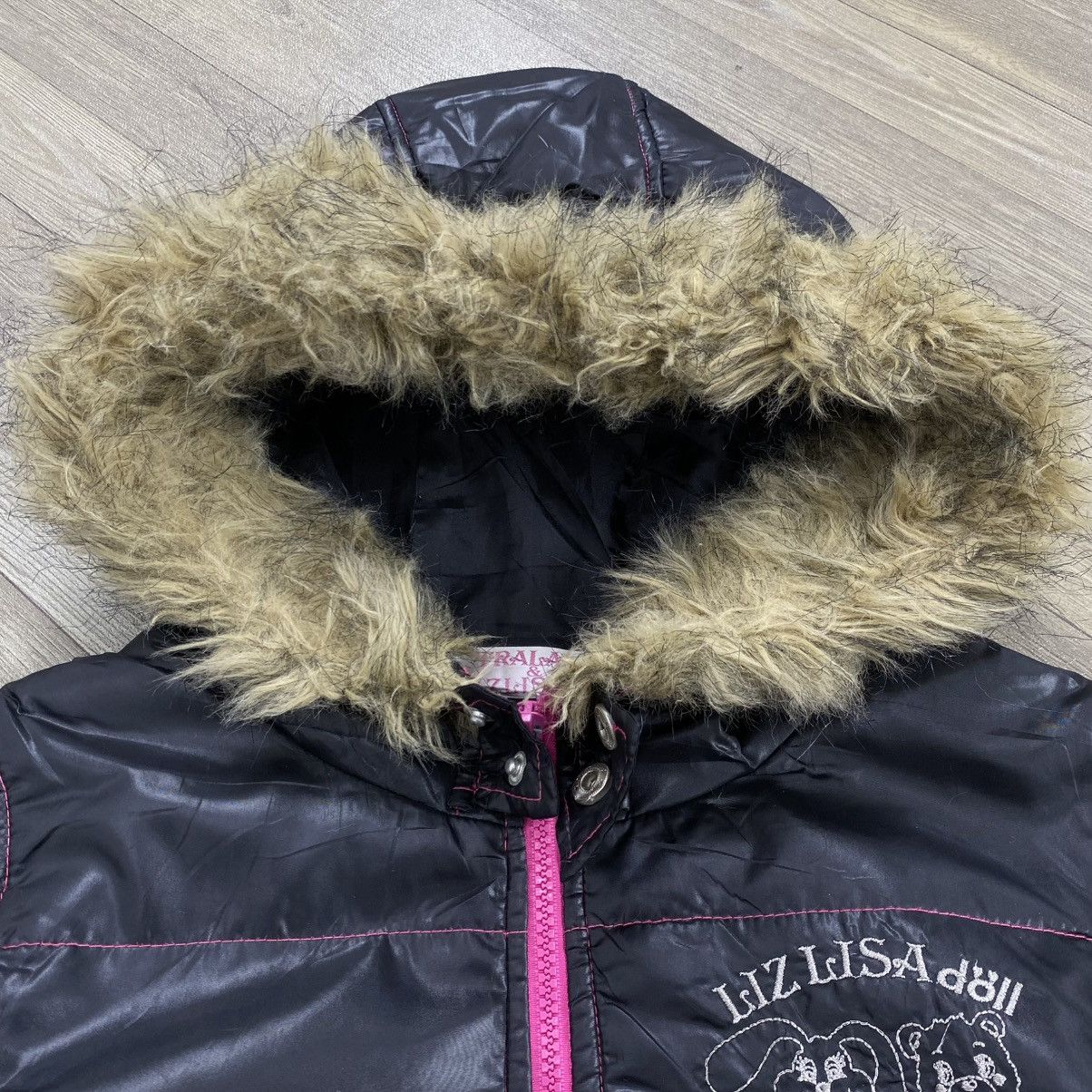 Japanese Brand 2000s Tralala & Lizz Lisa Doll Ifsixwasnine Fur Down Jacket Size US M / EU 48-50 / 2 - 3 Thumbnail